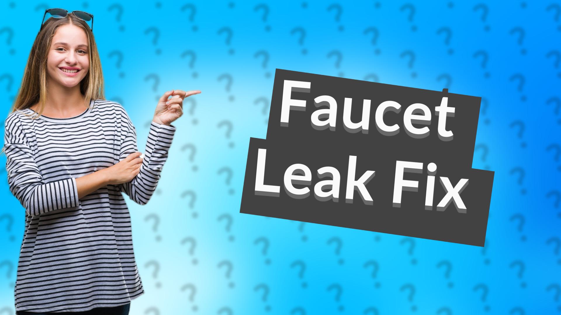 Faucet Leak Fix