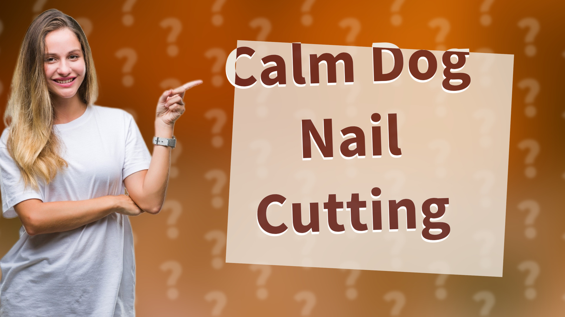 Calm Dog Nail Cutting