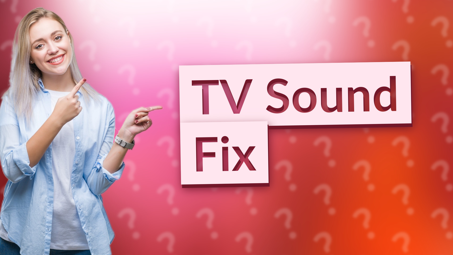 TV Sound Fix