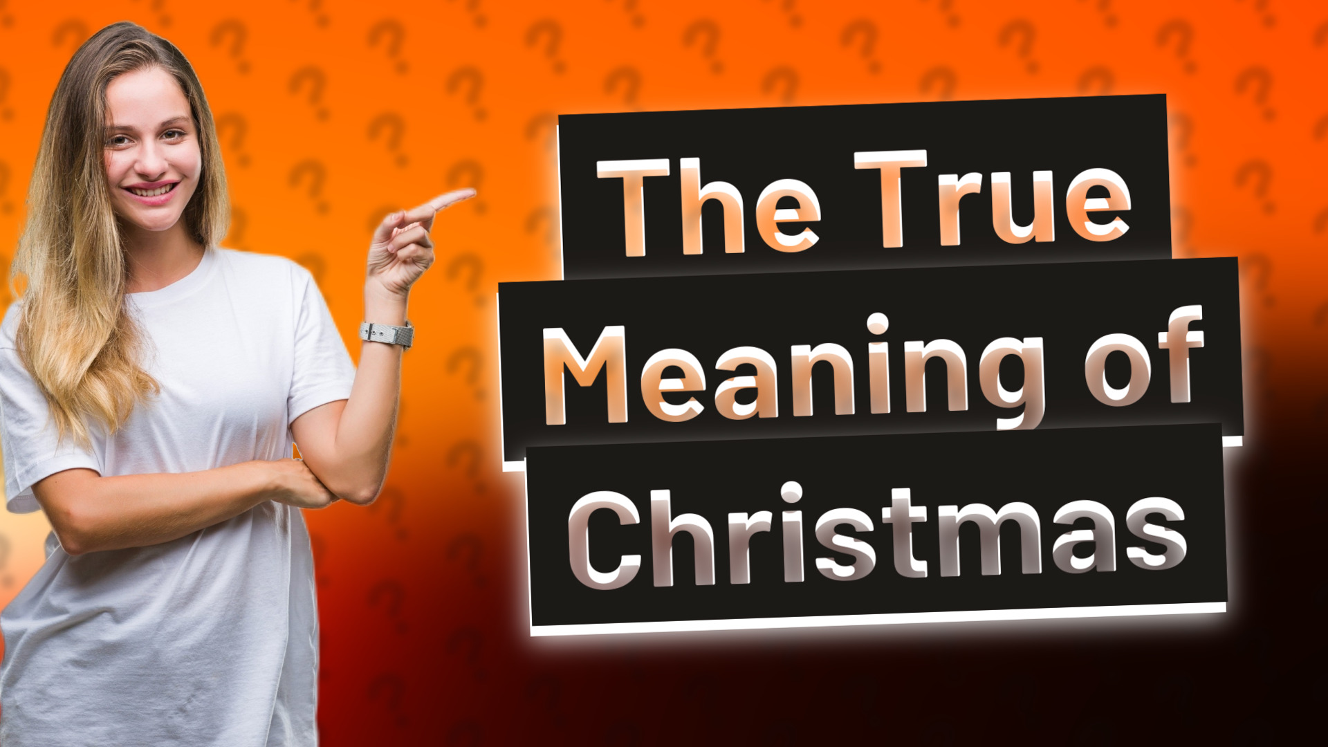 The True Meaning of Christmas