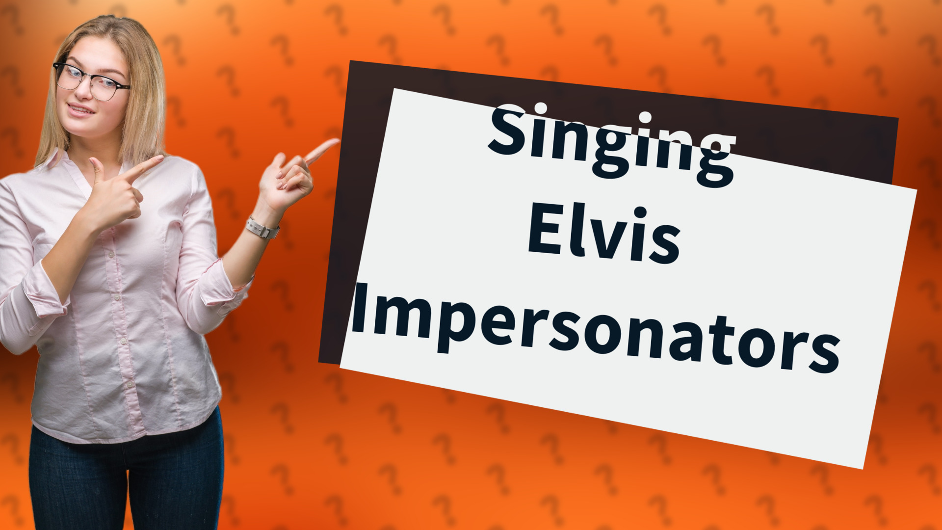 Singing Elvis Impersonators