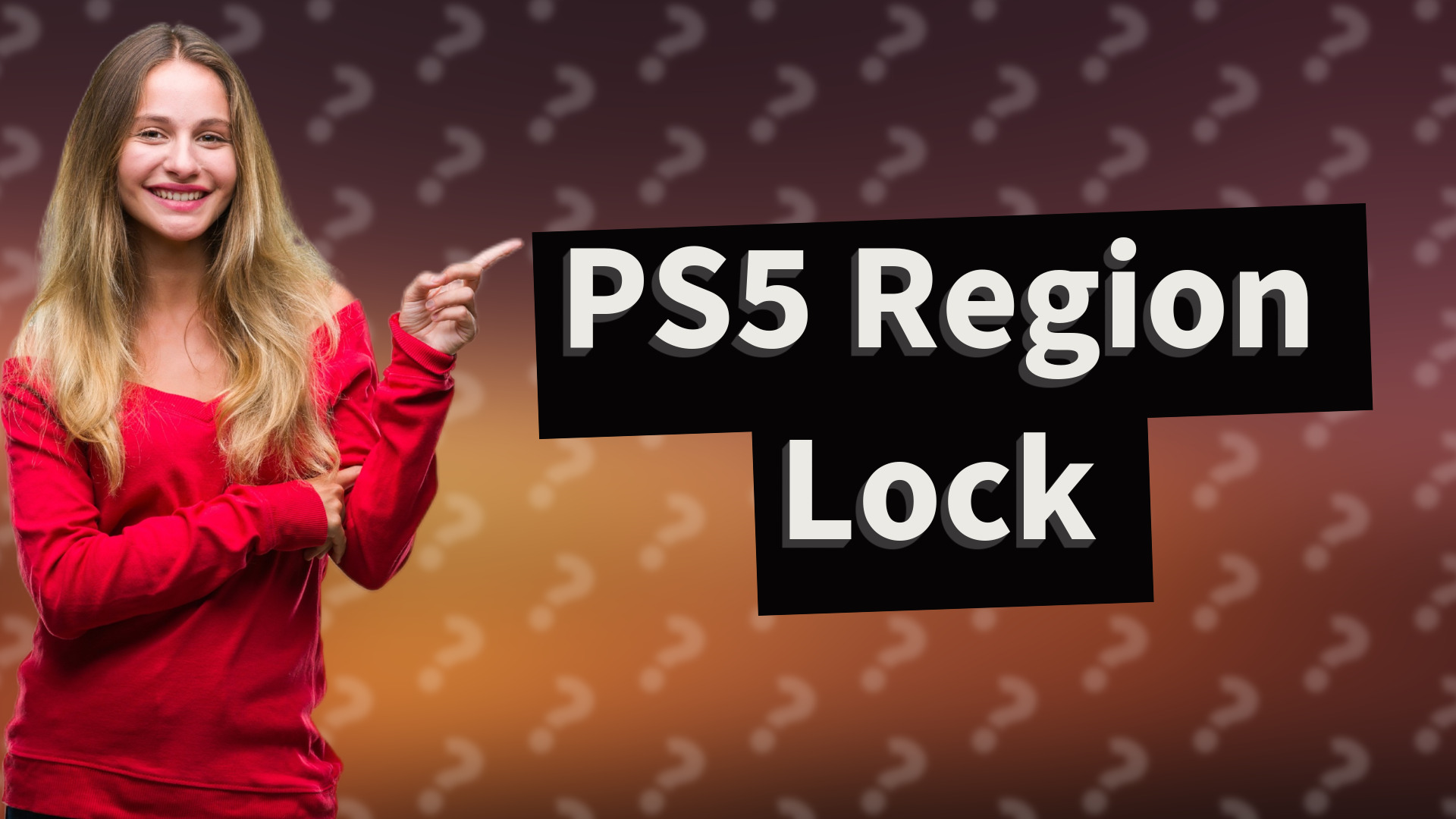 PS5 Region Lock