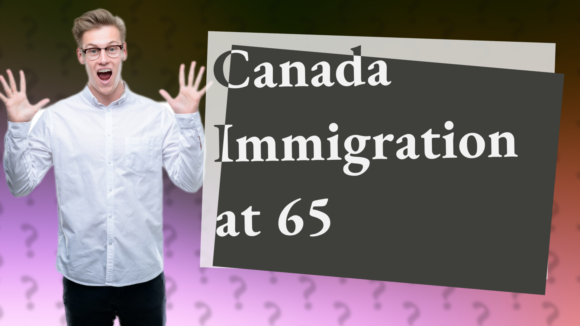 Canada Immigration at 65