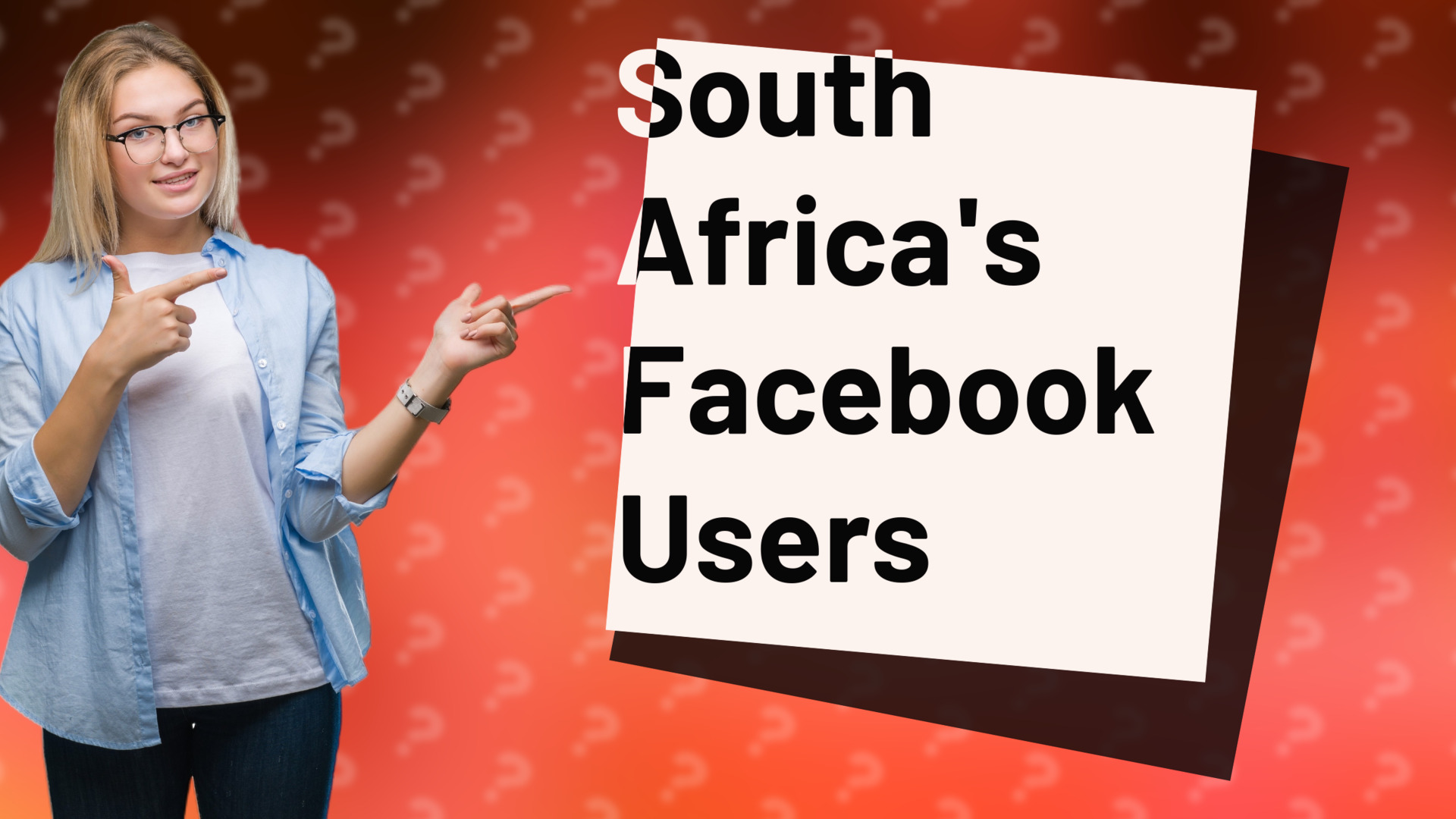 South Africa's Facebook Users