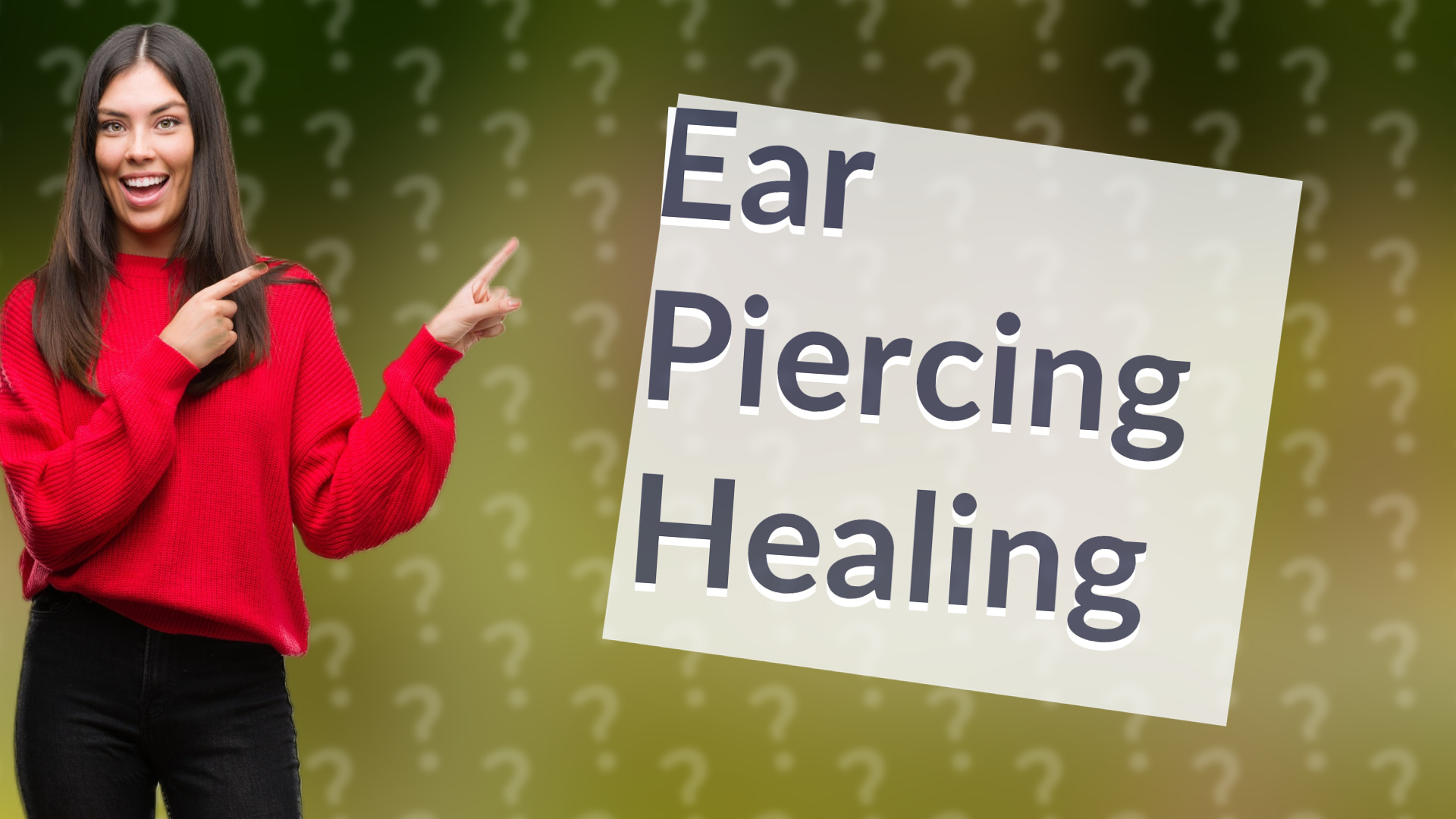 Ear Piercing Healing