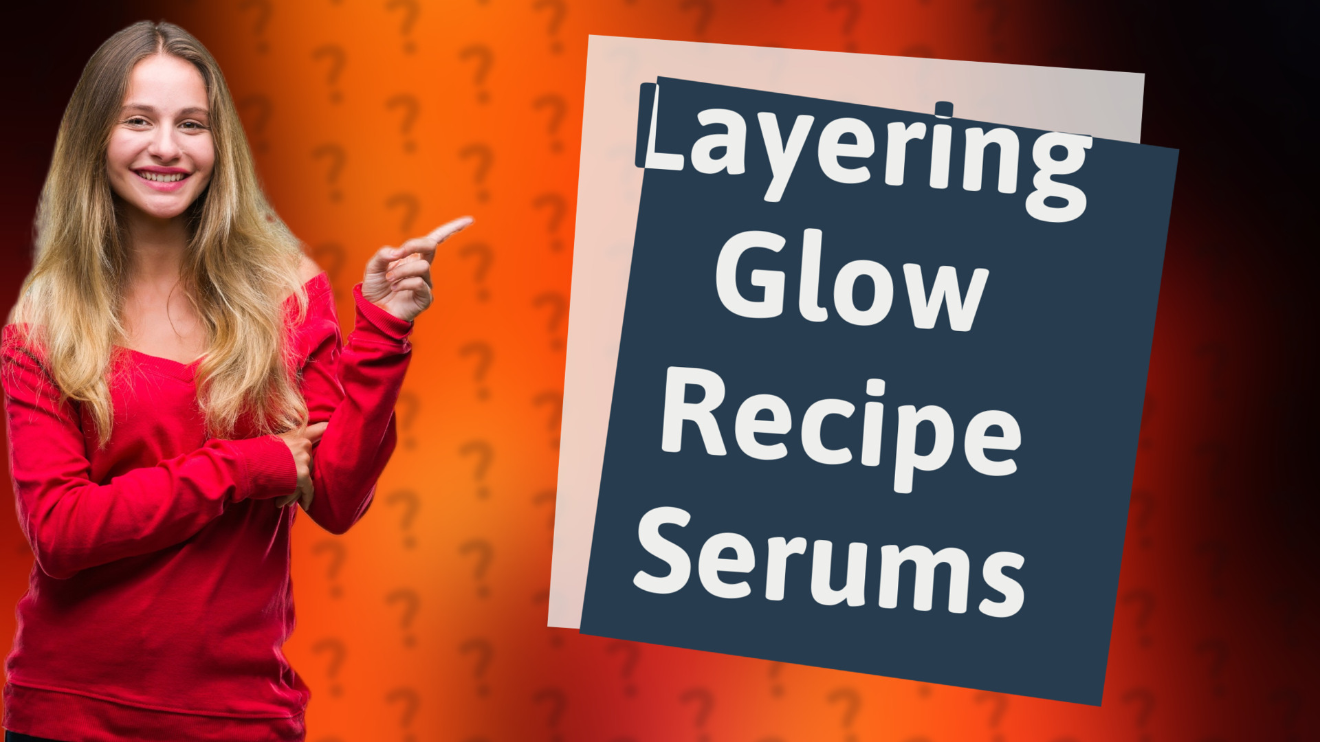Layering Glow Recipe Serums