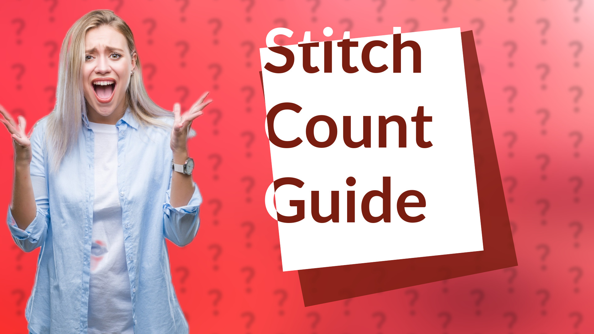 Stitch Count Guide