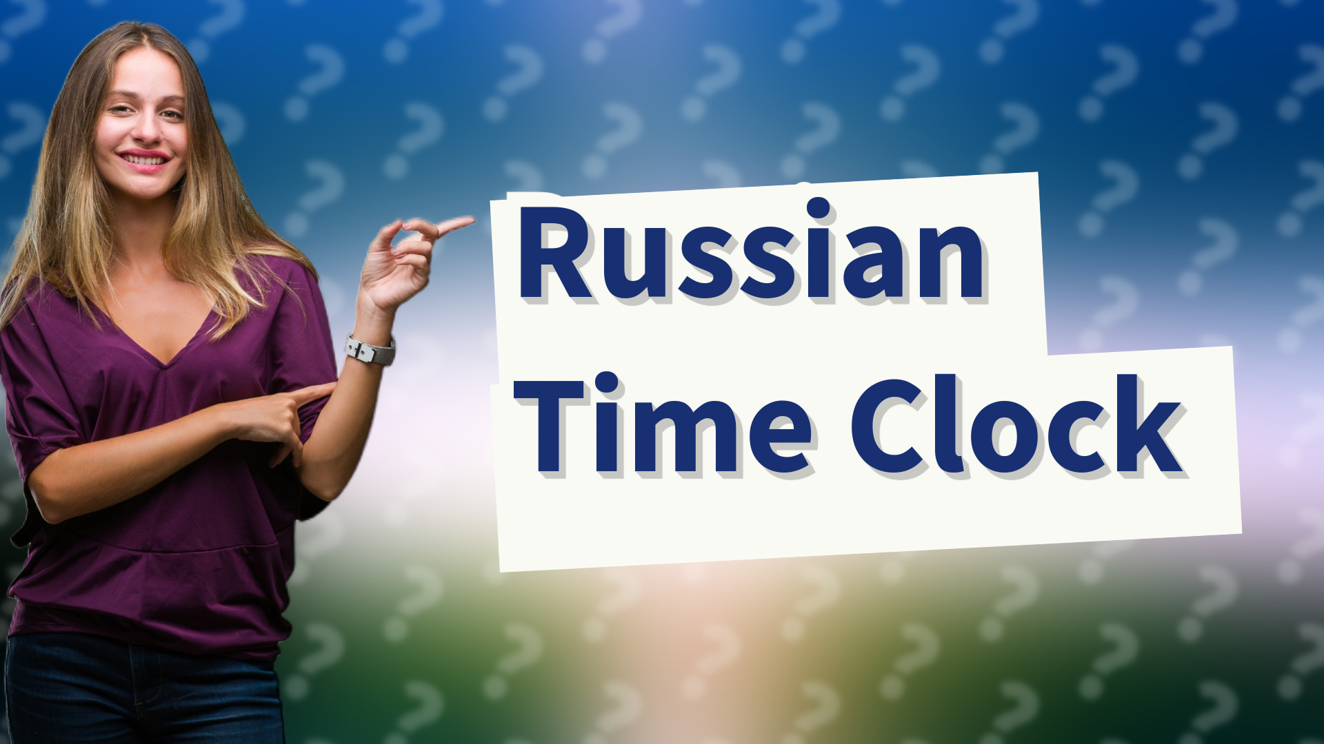 Russian Time Clock