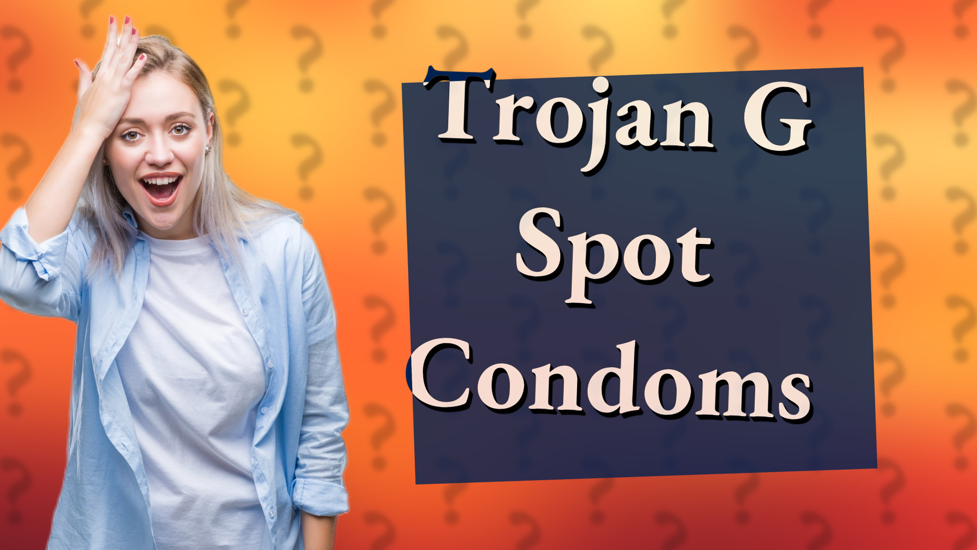 Trojan G Spot Condoms