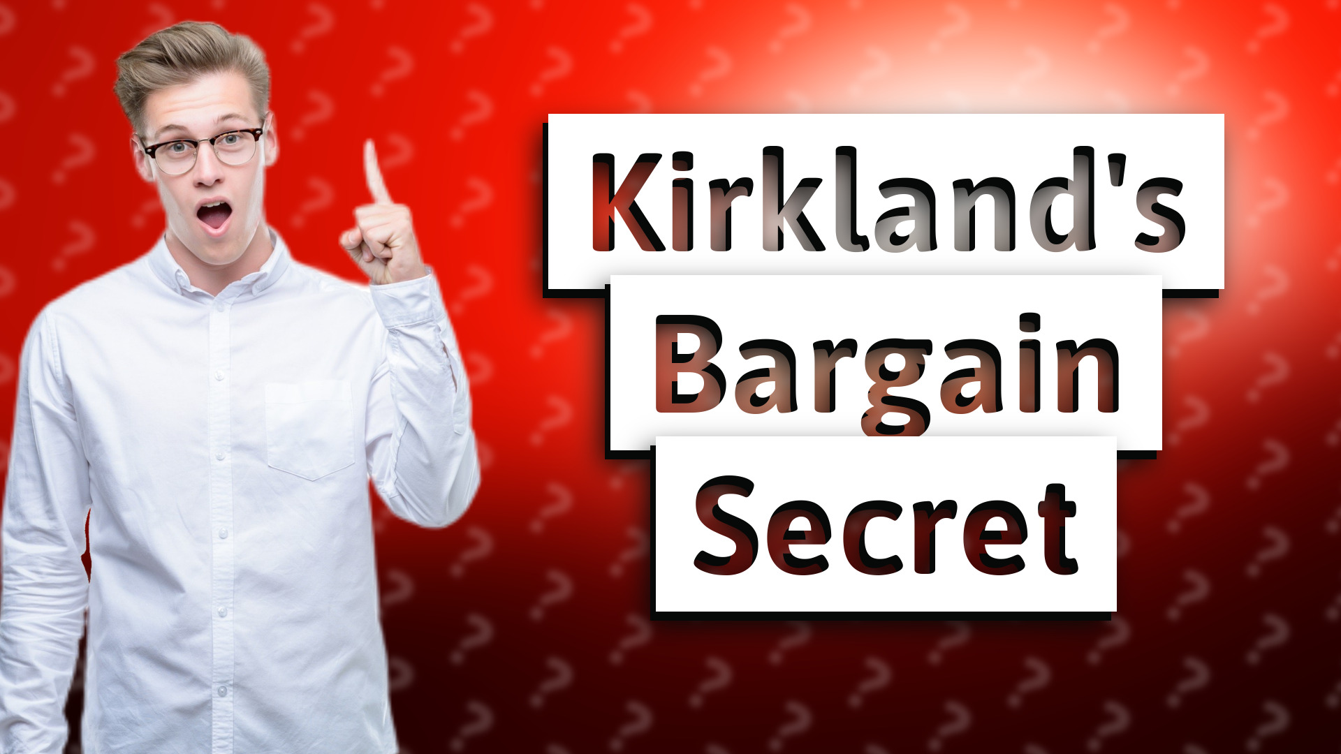 Kirkland's Bargain Secret