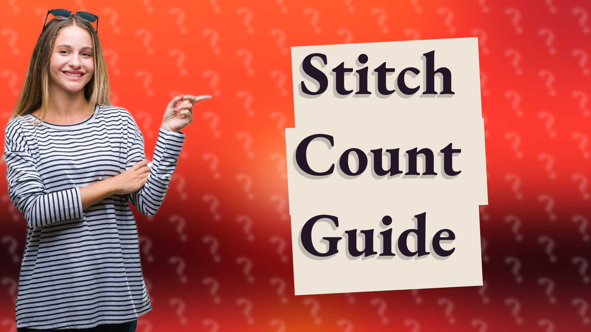 Stitch Count Guide