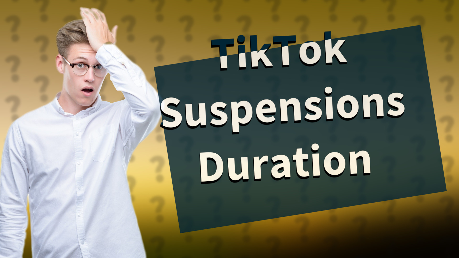 TikTok Suspensions Duration