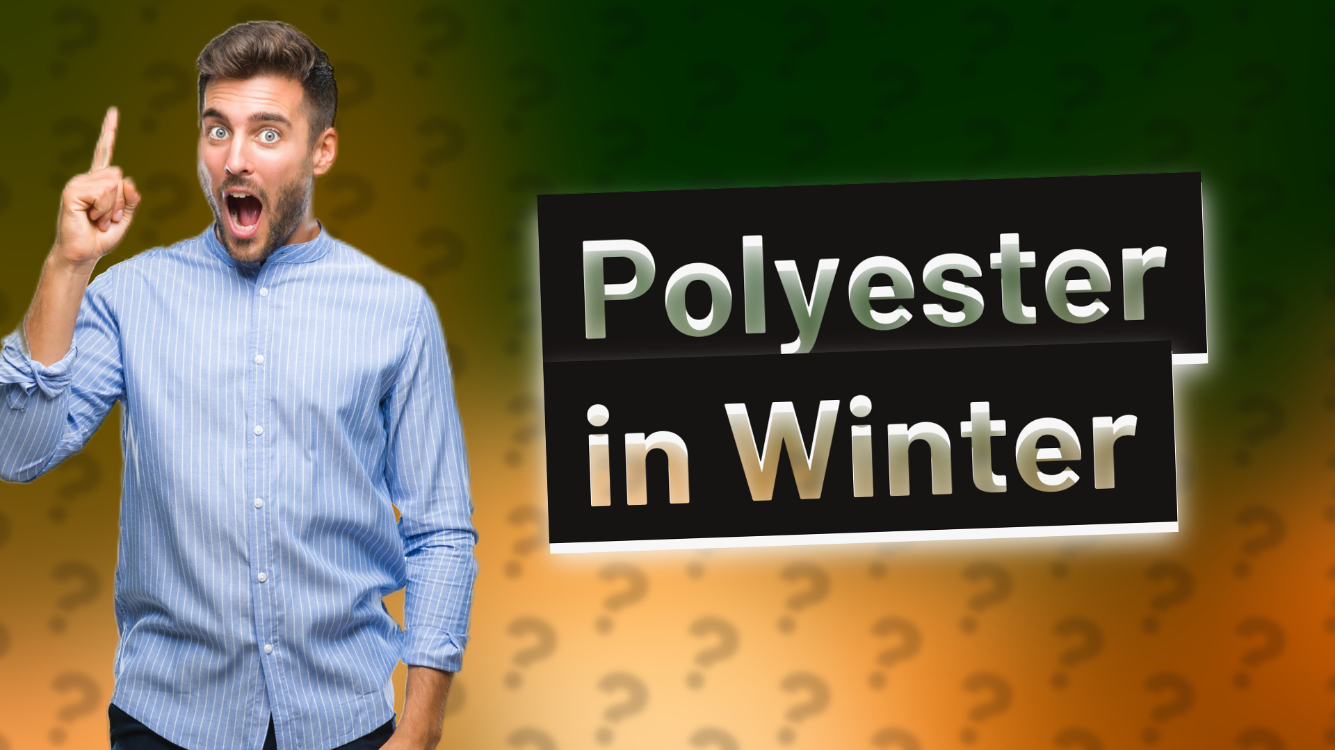 Polyester in Winter