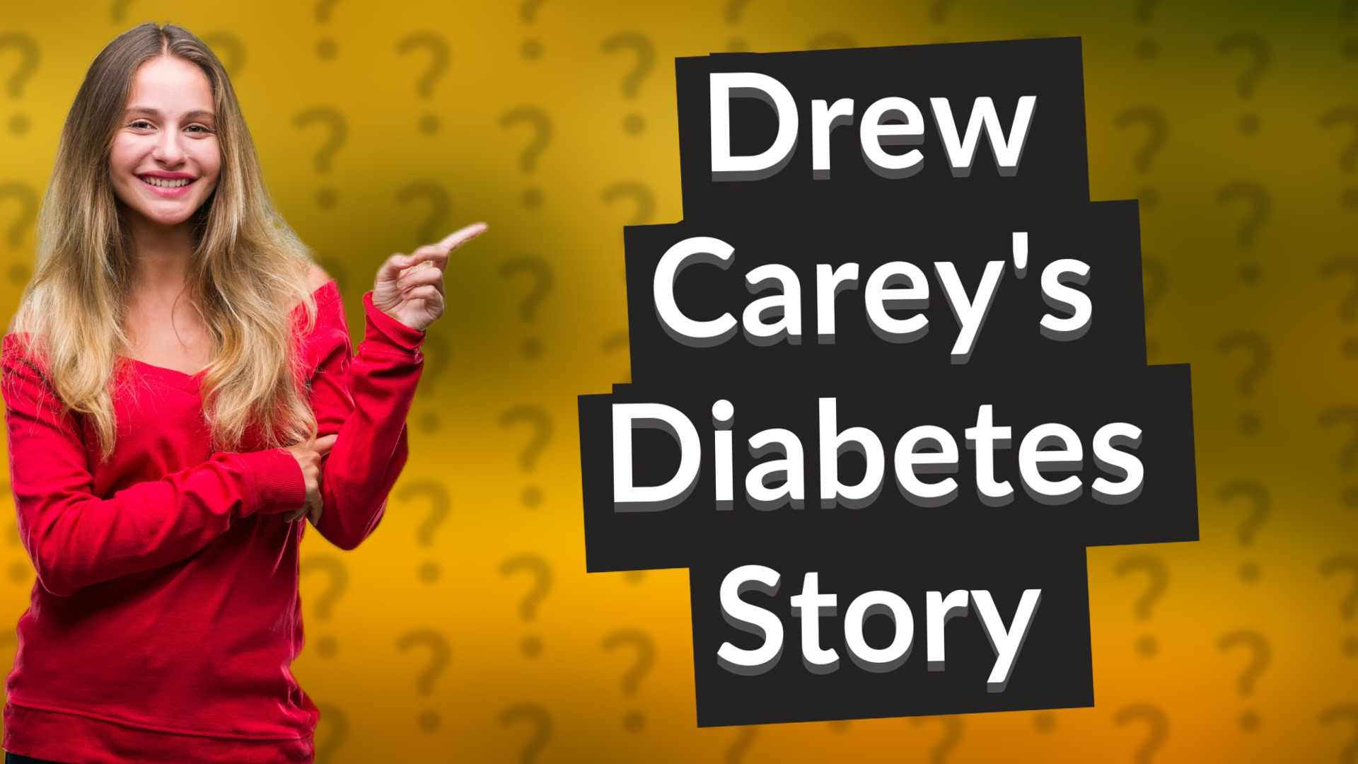 Drew Carey's Diabetes Story