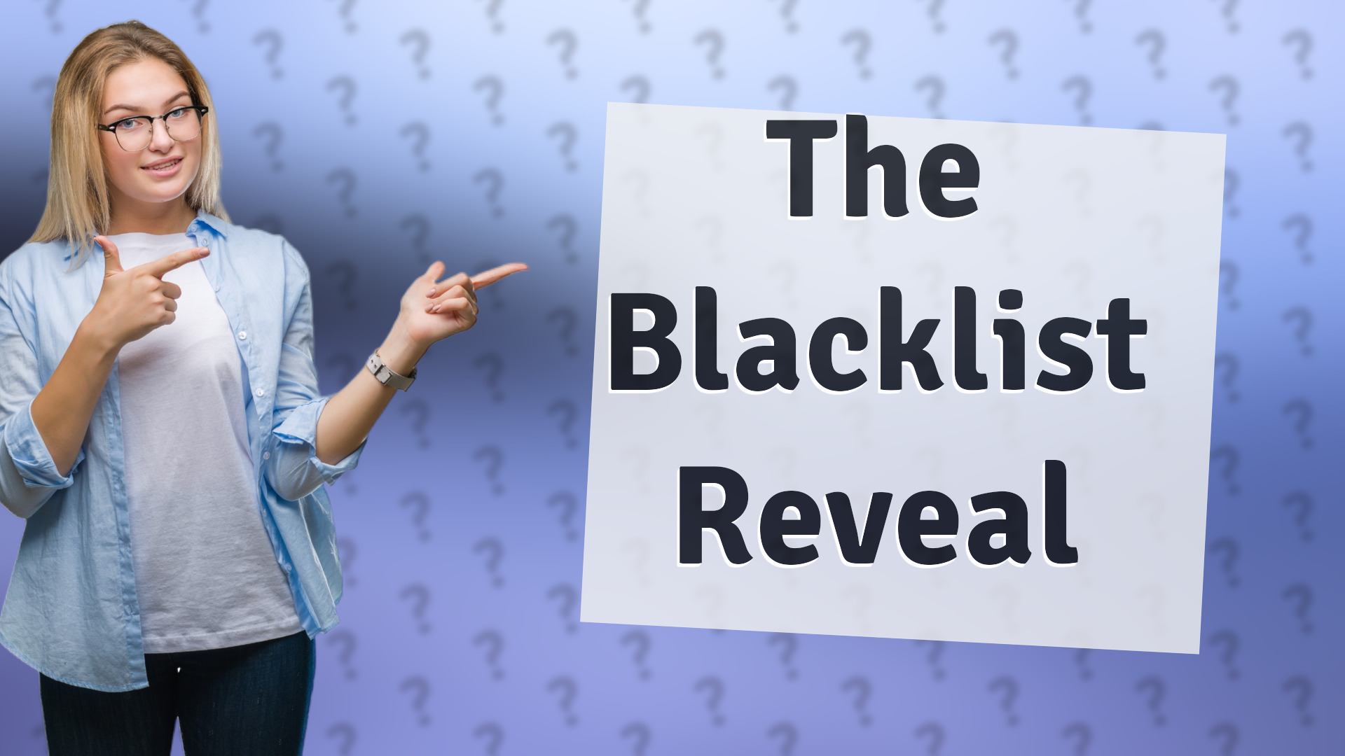 The Blacklist Reveal