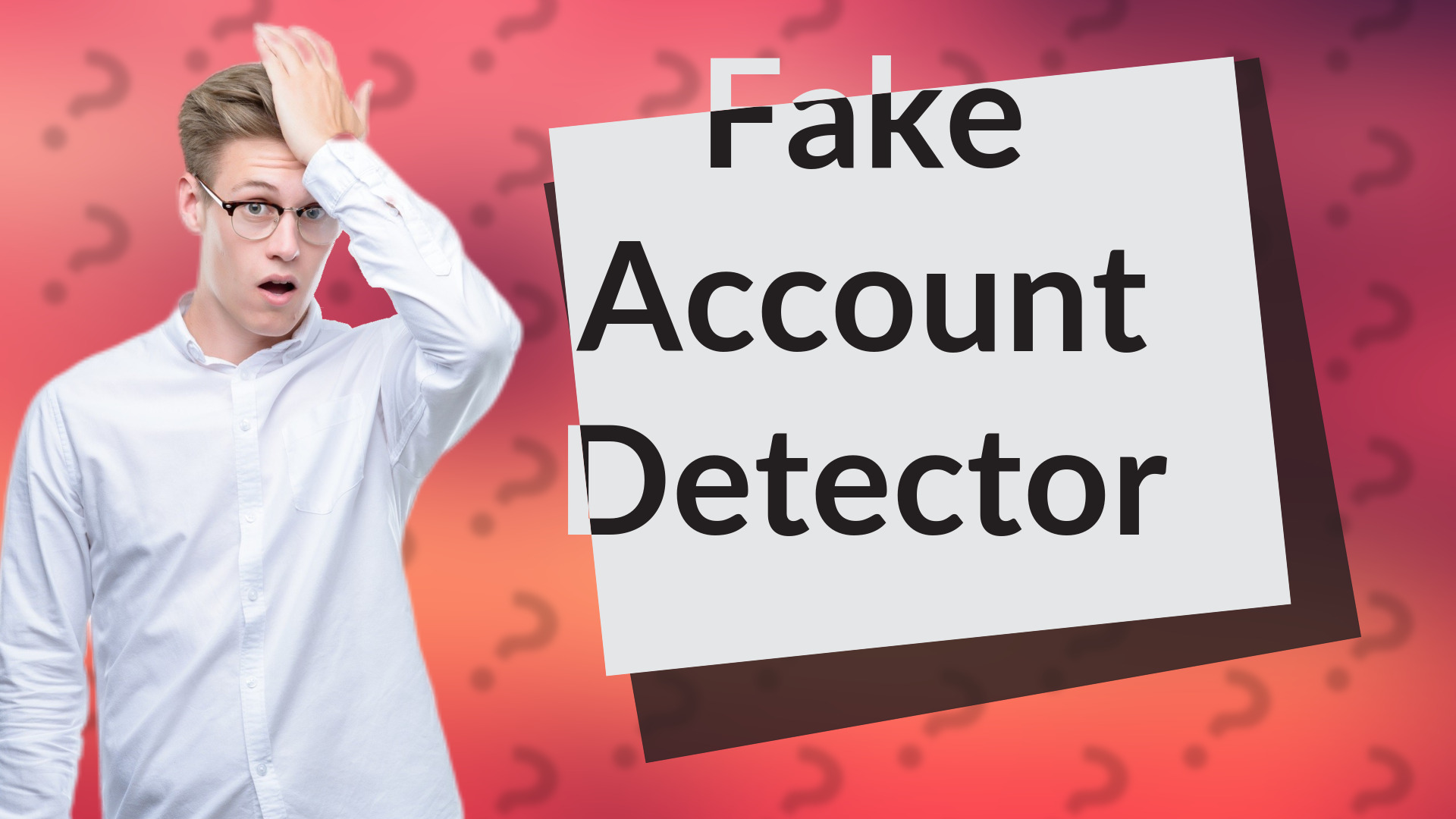 Fake Account Detector