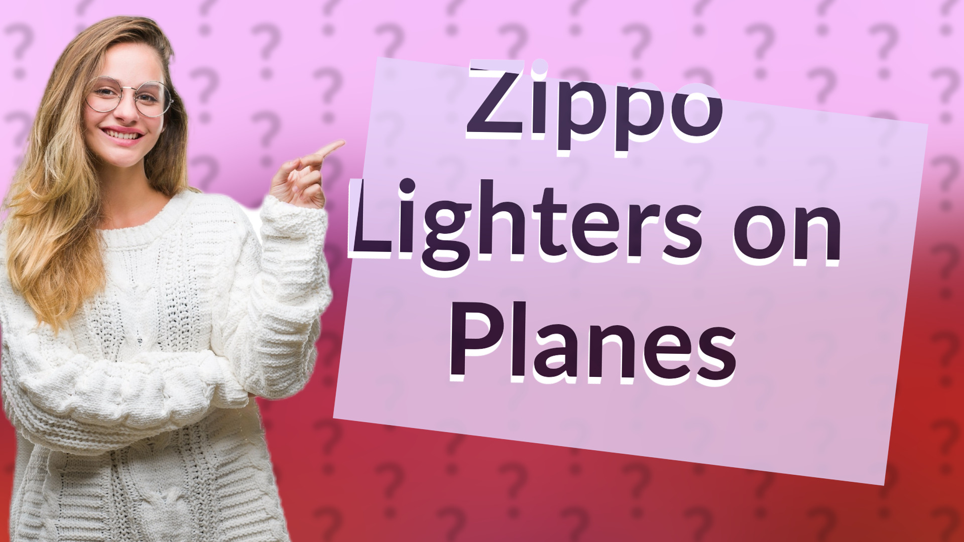 Zippo Lighters on Planes