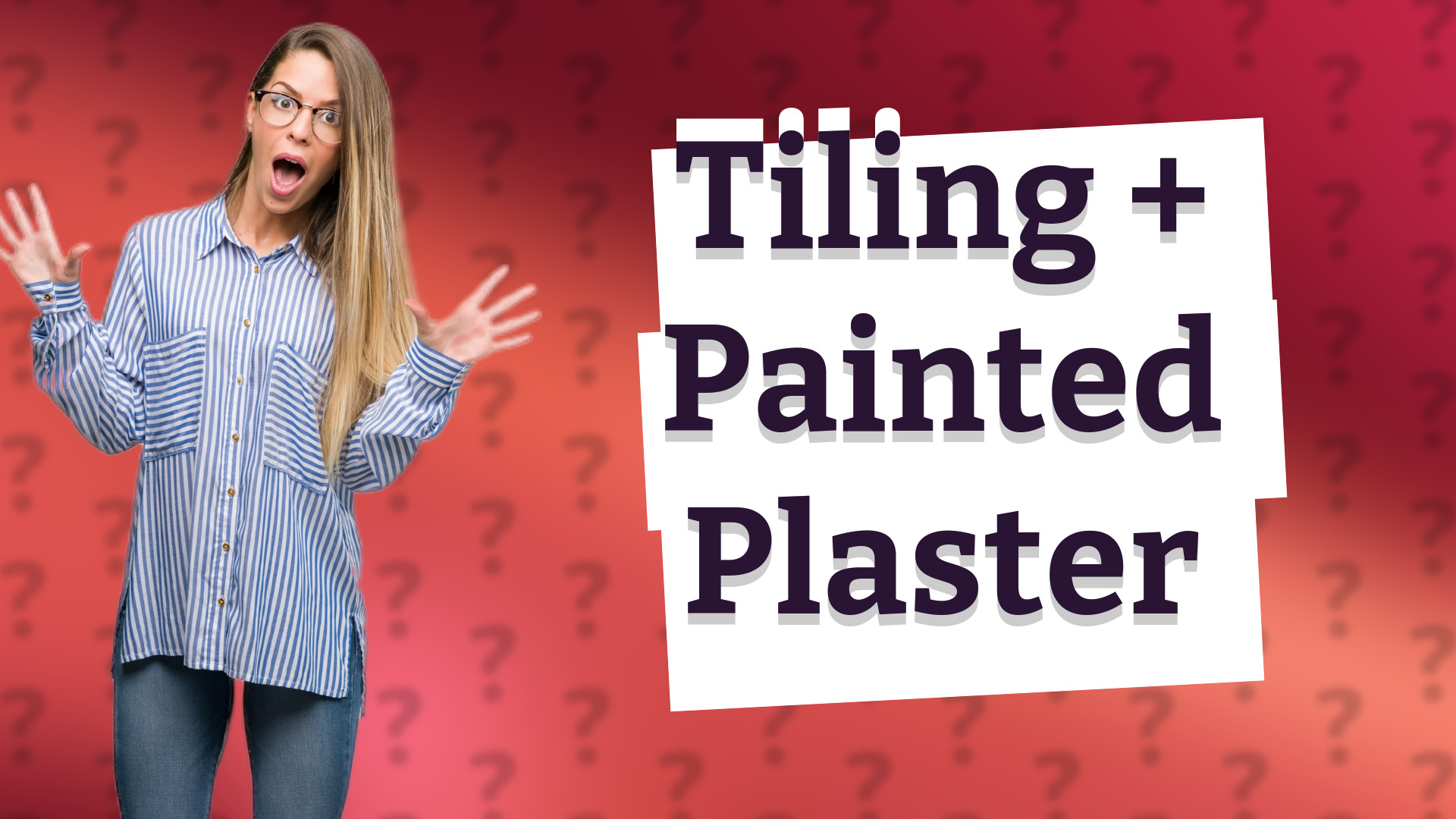 Tiling + Painted Plaster