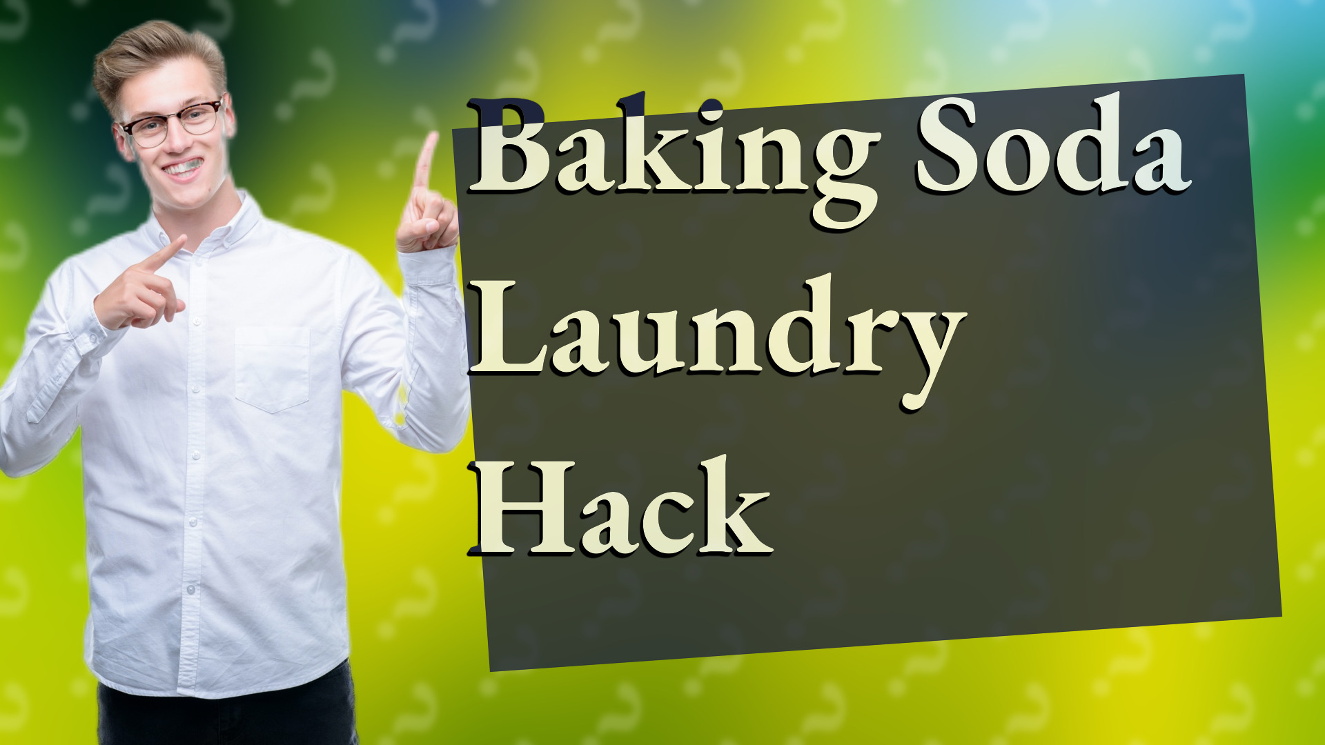 Baking Soda Laundry Hack