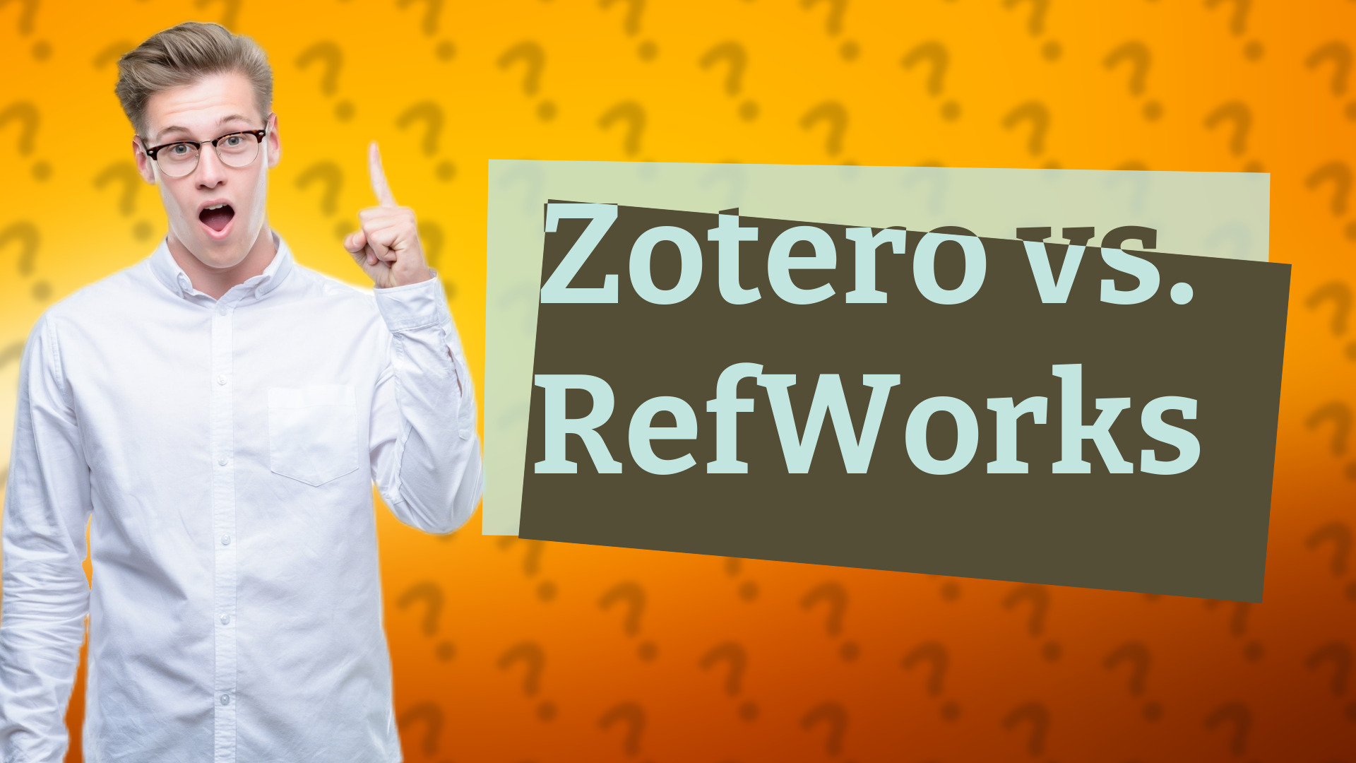 Zotero vs. RefWorks
