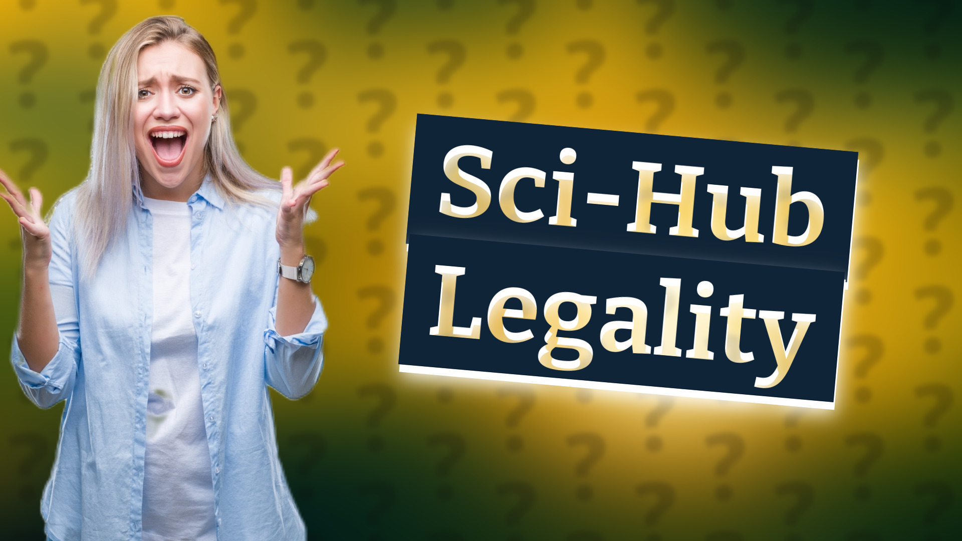 Sci-Hub Legality