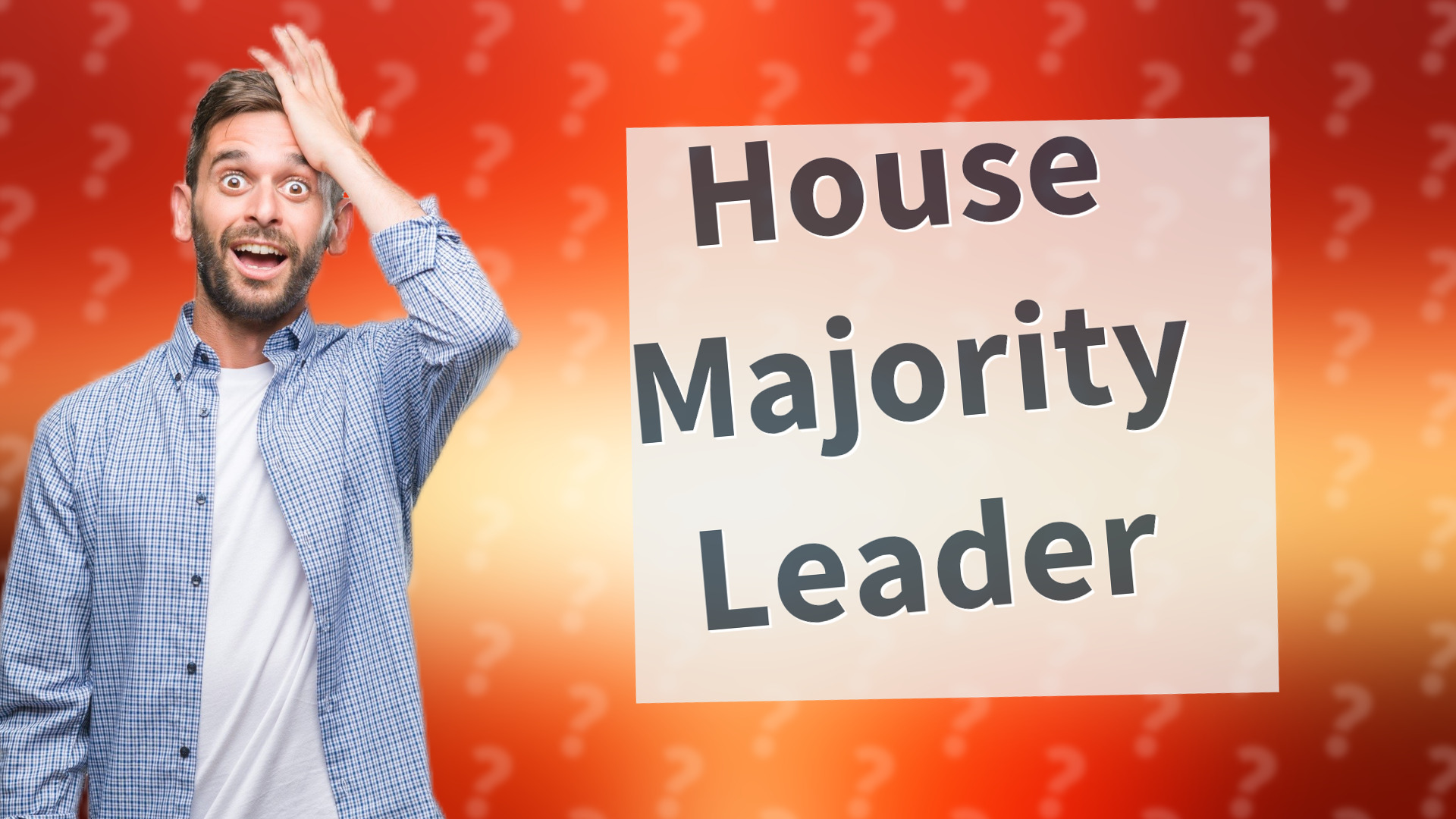 House Majority Leader