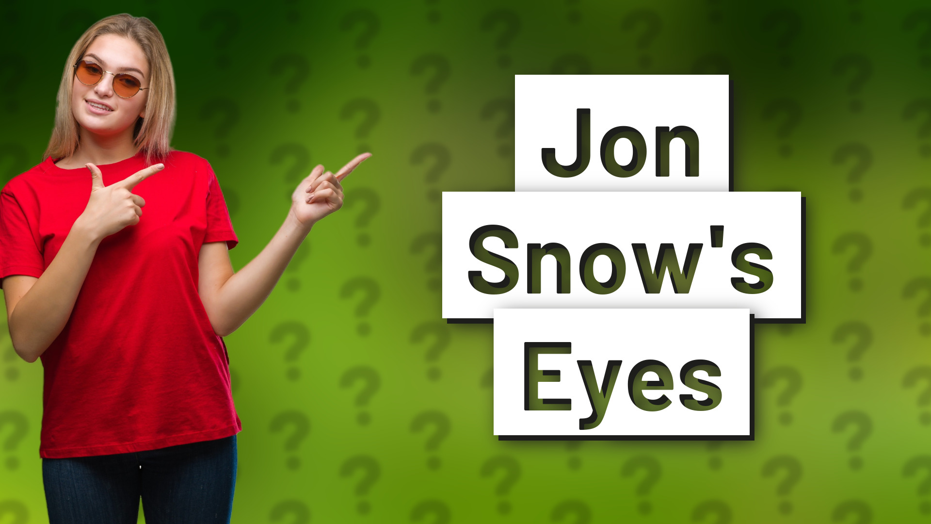 Jon Snow's Eyes