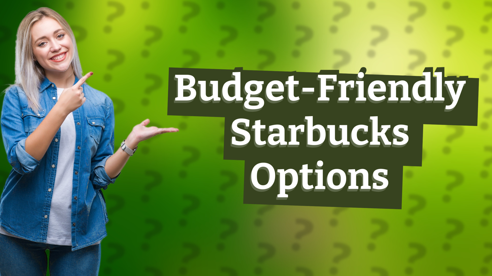Budget-Friendly Starbucks Options