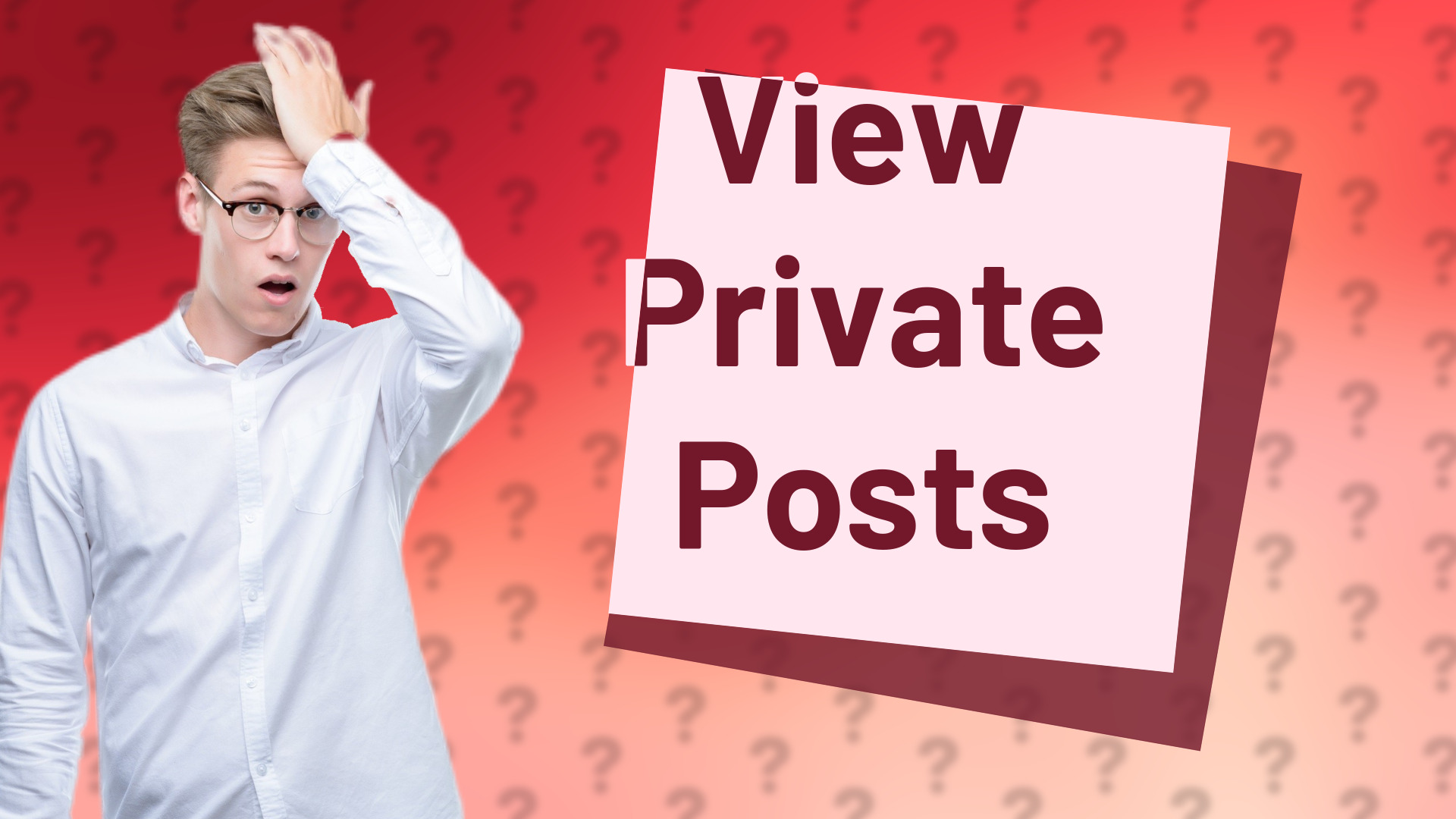 View Private Posts