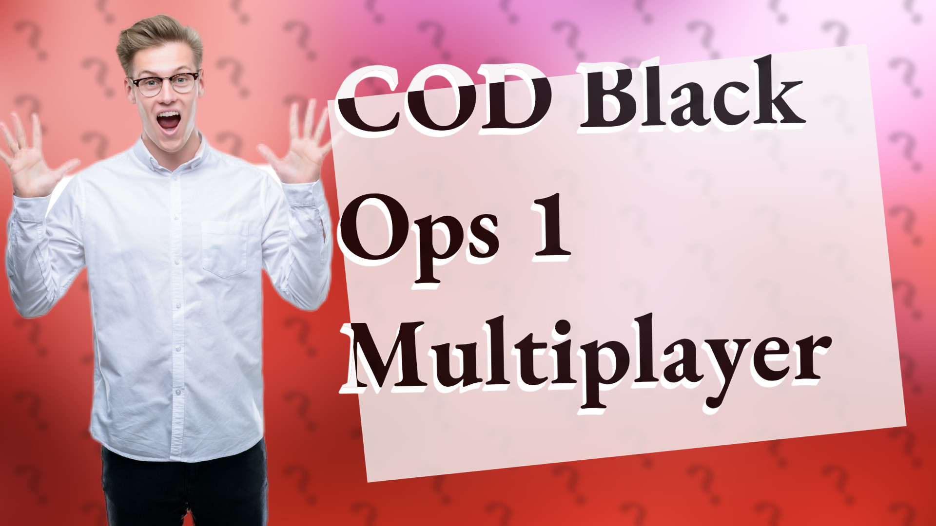 COD Black Ops 1 Multiplayer