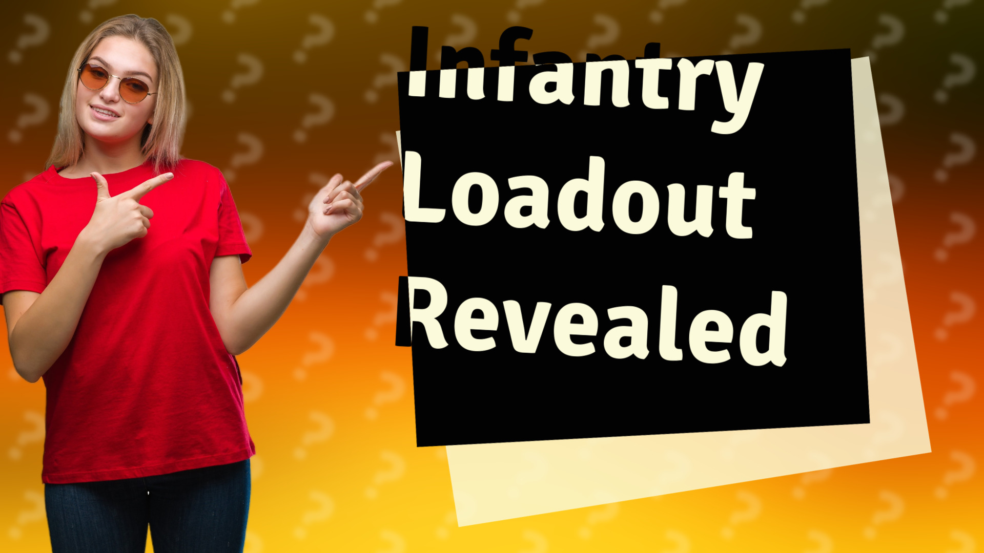 Infantry Loadout Revealed
