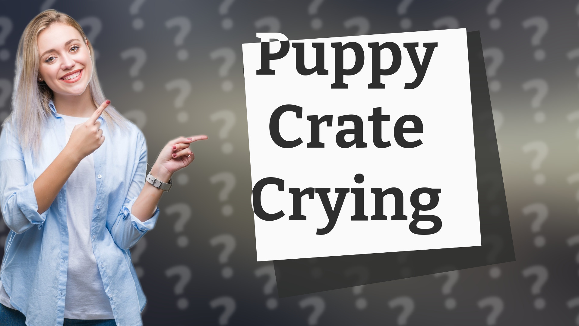 Puppy Crate Crying