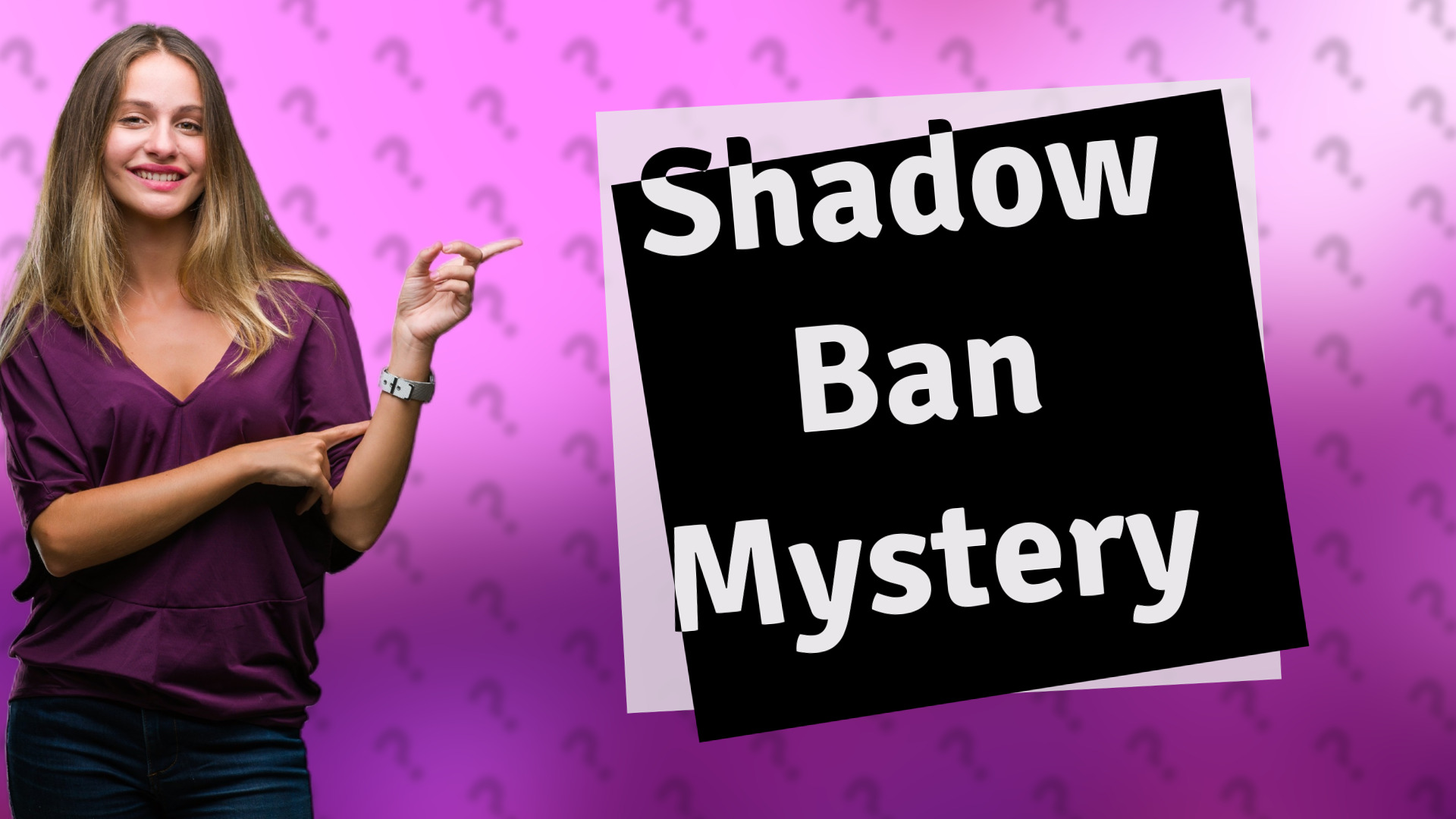 Shadow Ban Mystery