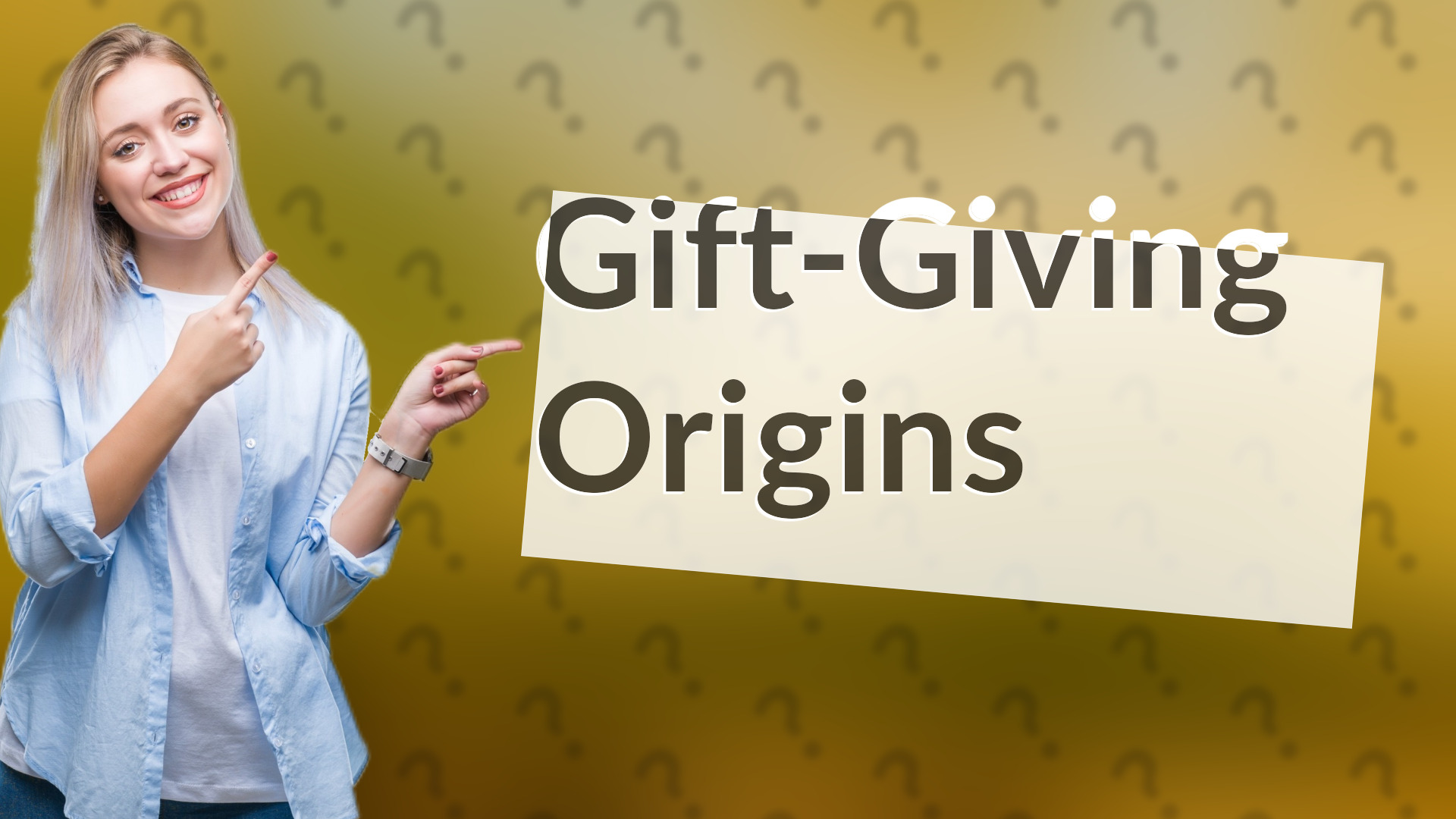 Gift-Giving Origins