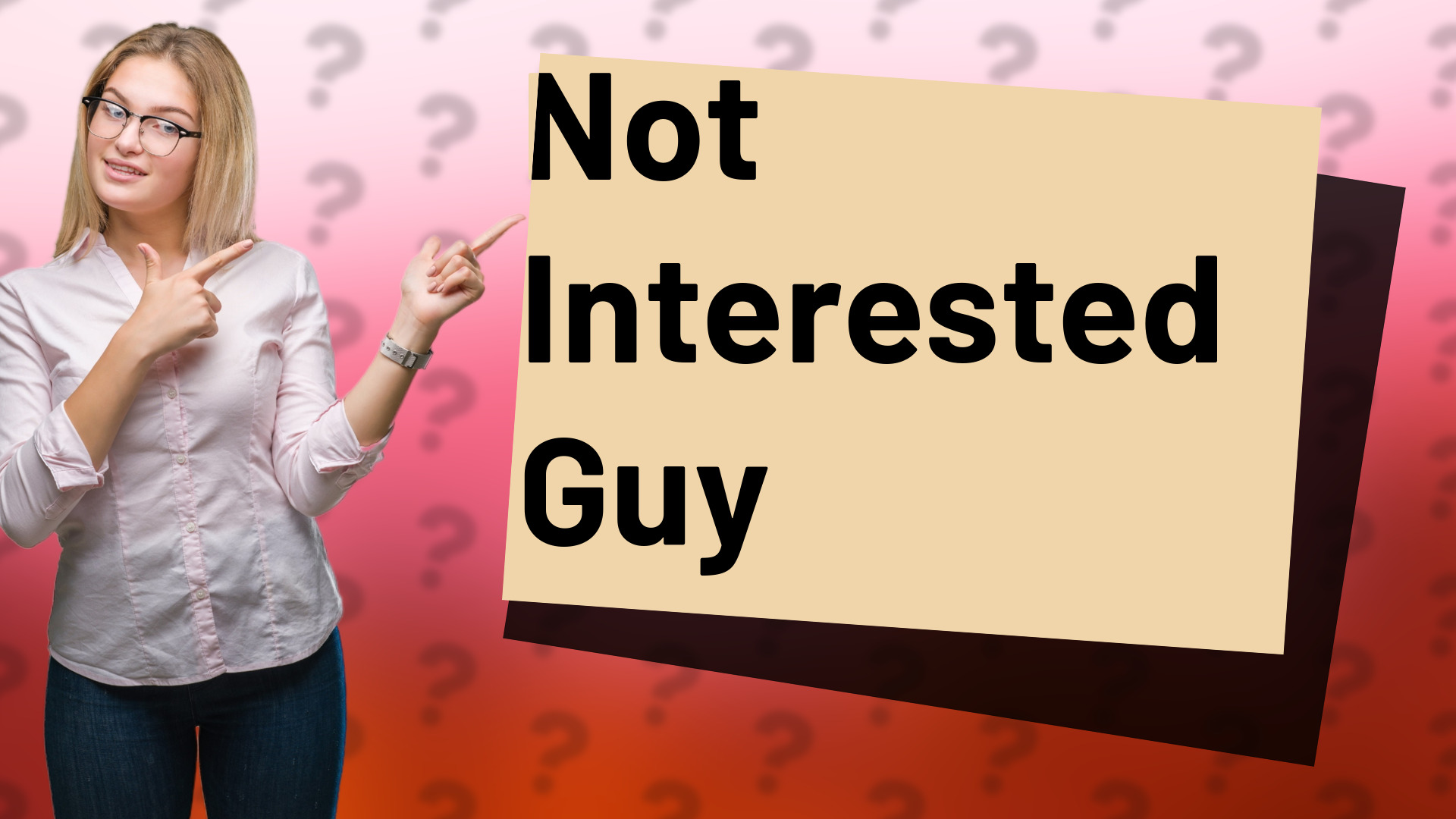 Not Interested Guy