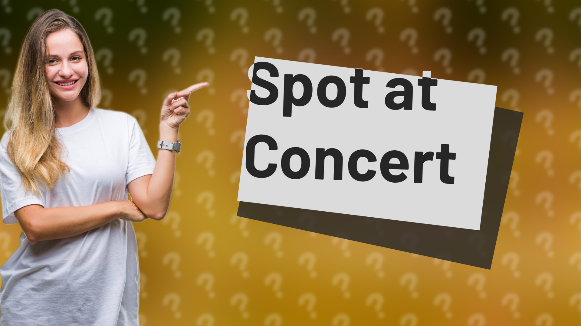 Spot at Concert
