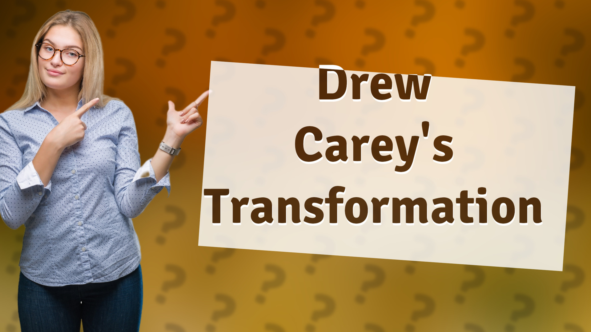 Drew Carey's Transformation