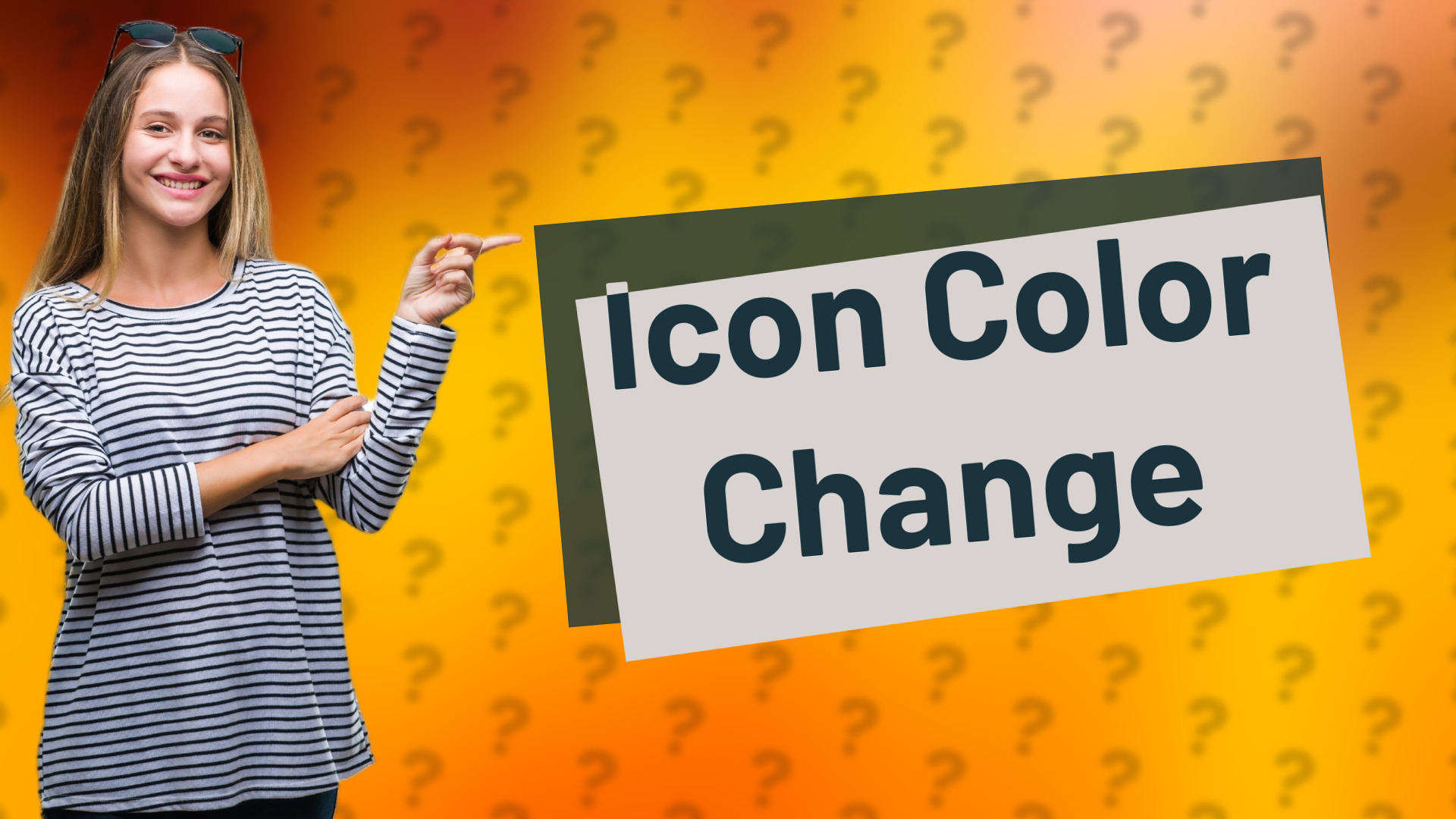 Icon Color Change