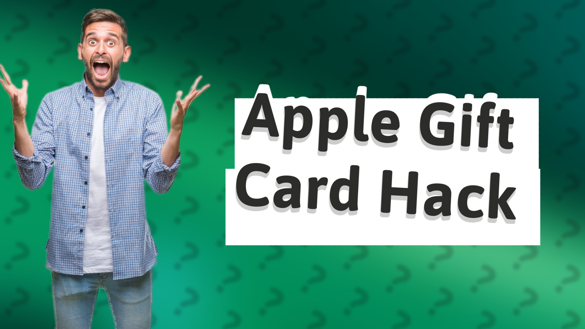 Apple Gift Card Hack