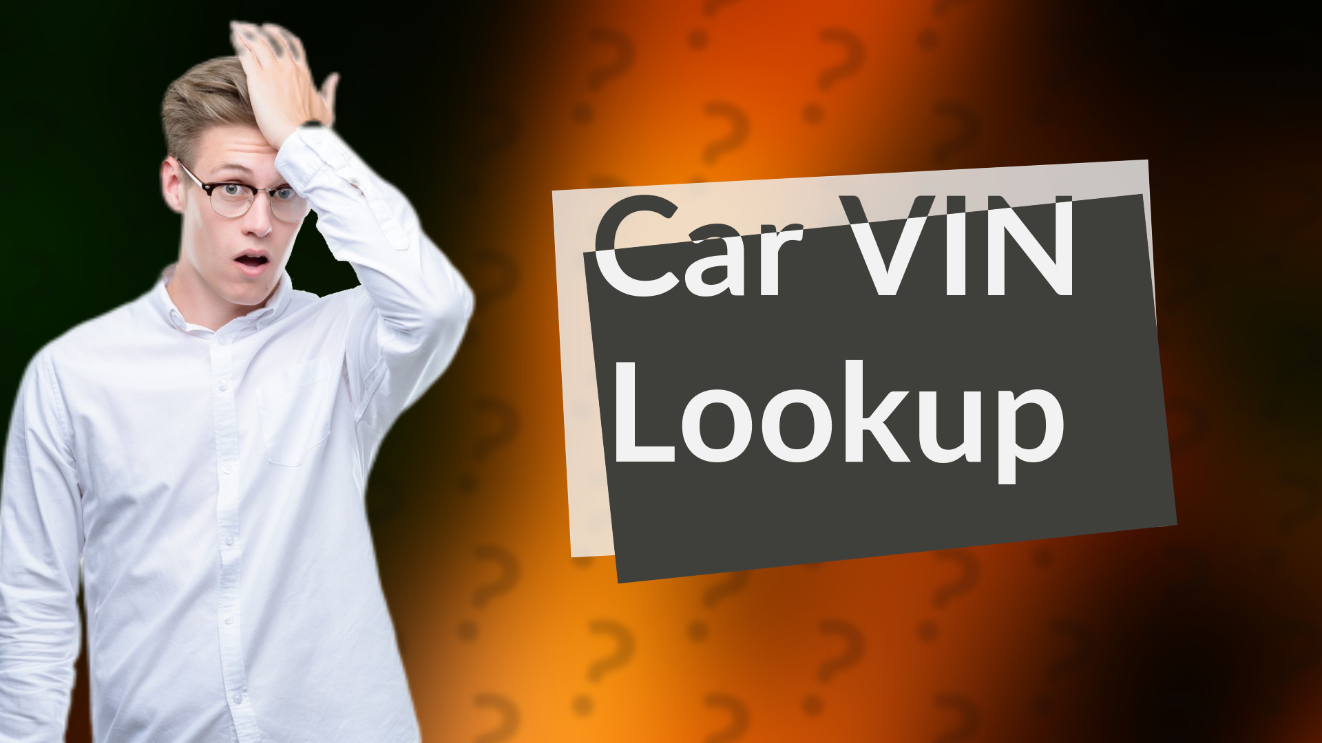 Car VIN Lookup