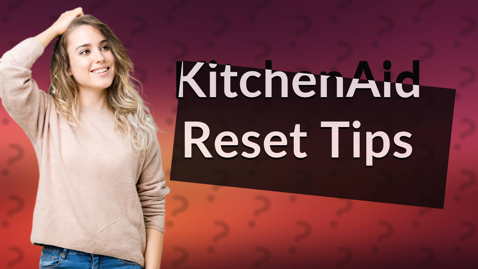 KitchenAid Reset Tips