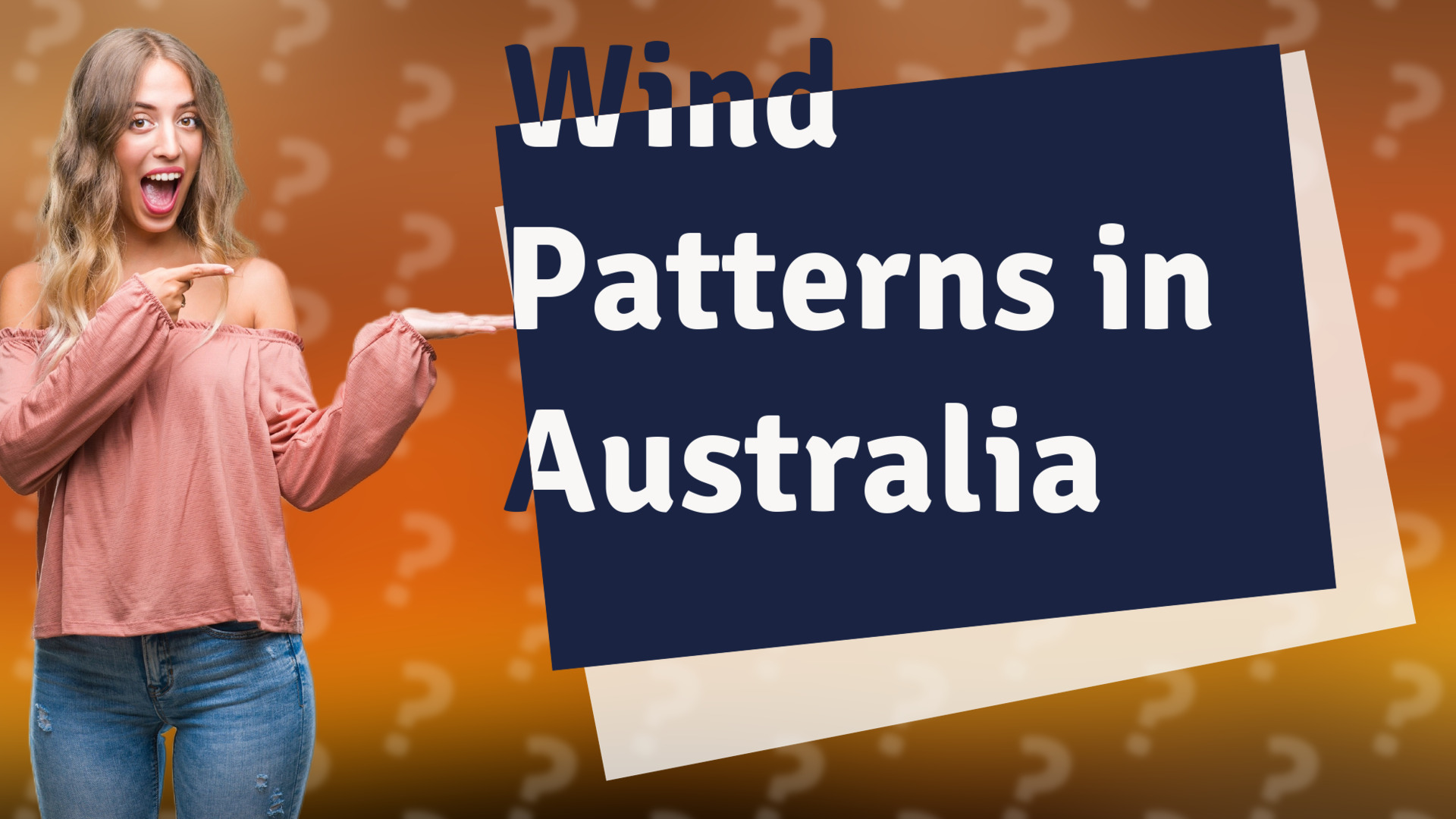 Wind Patterns in Australia