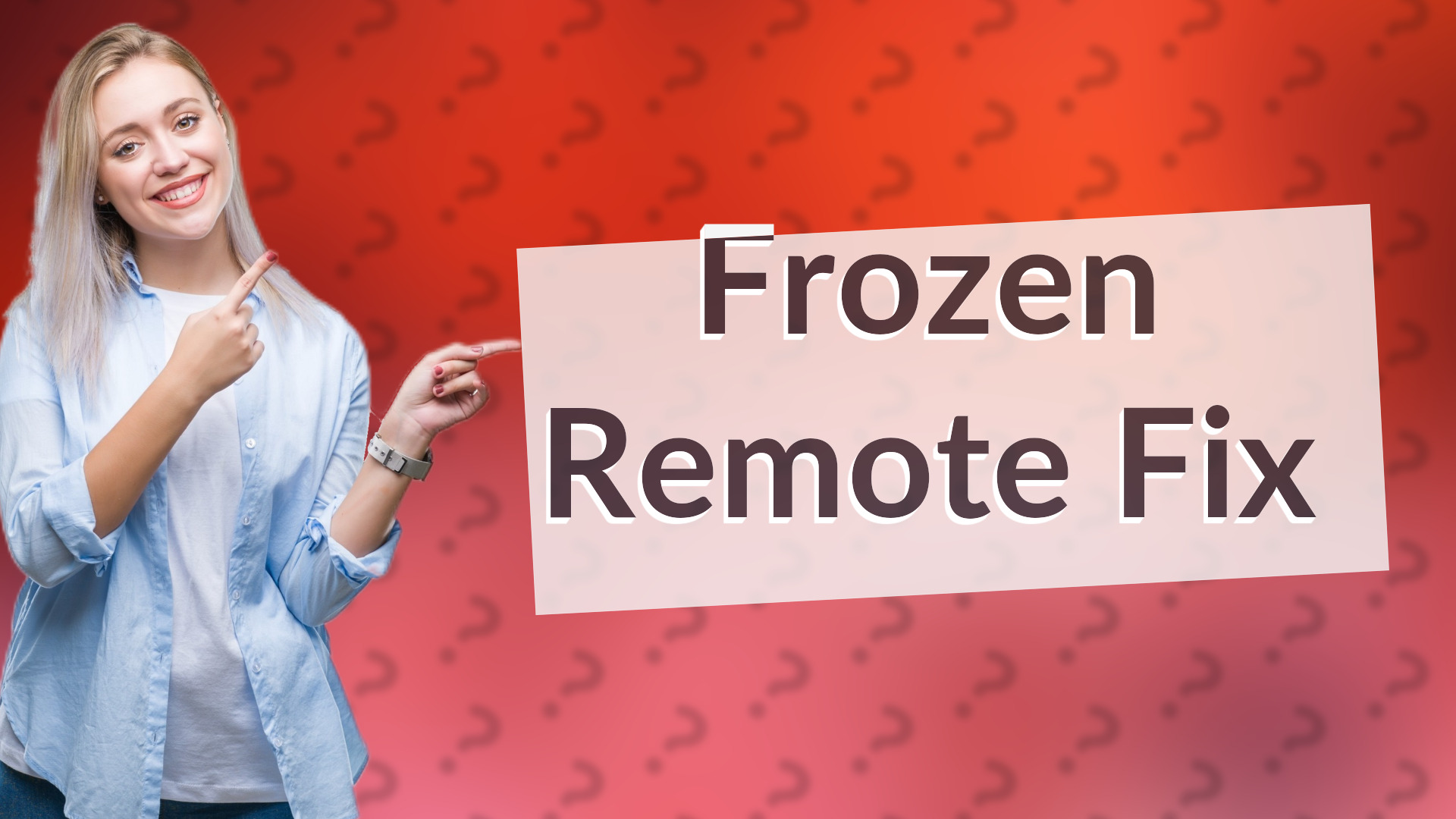 Frozen Remote Fix