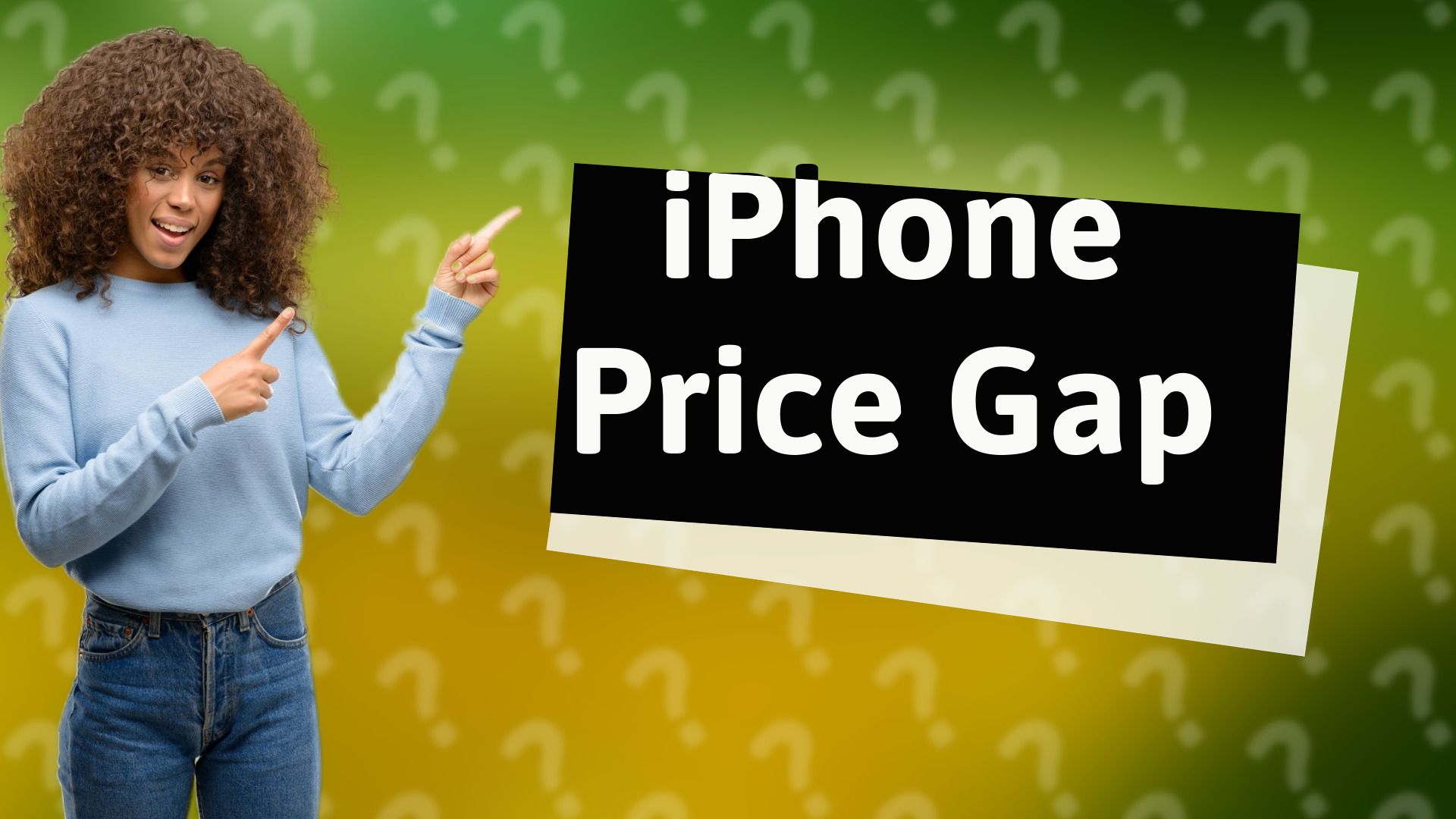 iPhone Price Gap