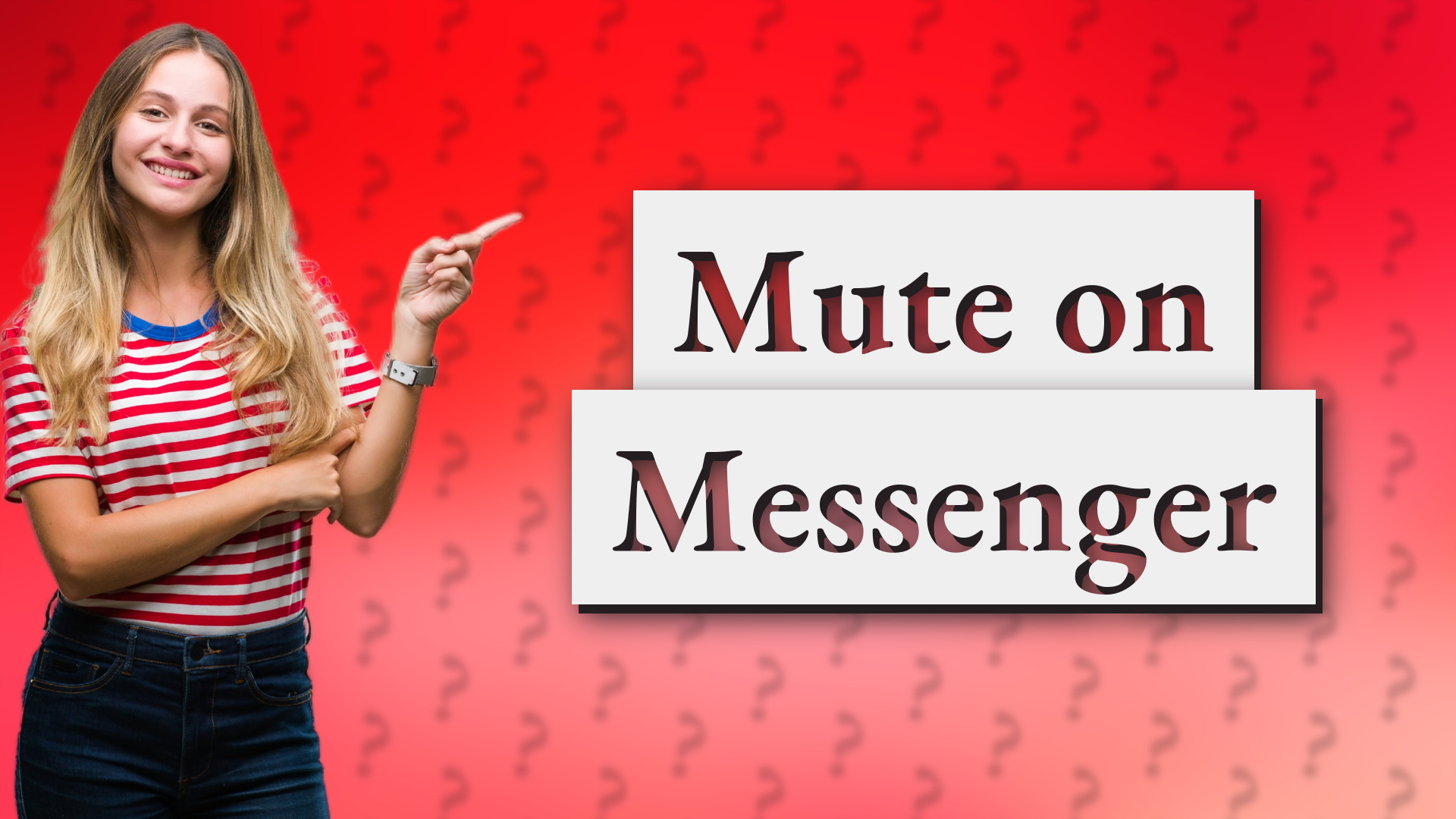 Mute on Messenger