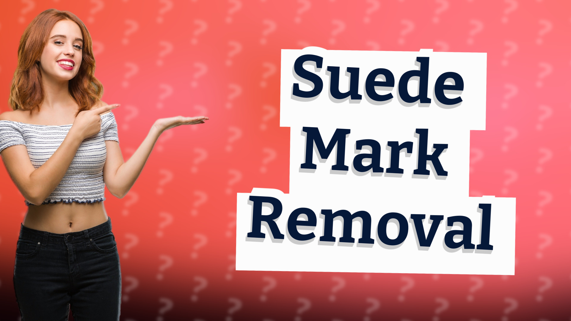 Suede Mark Removal