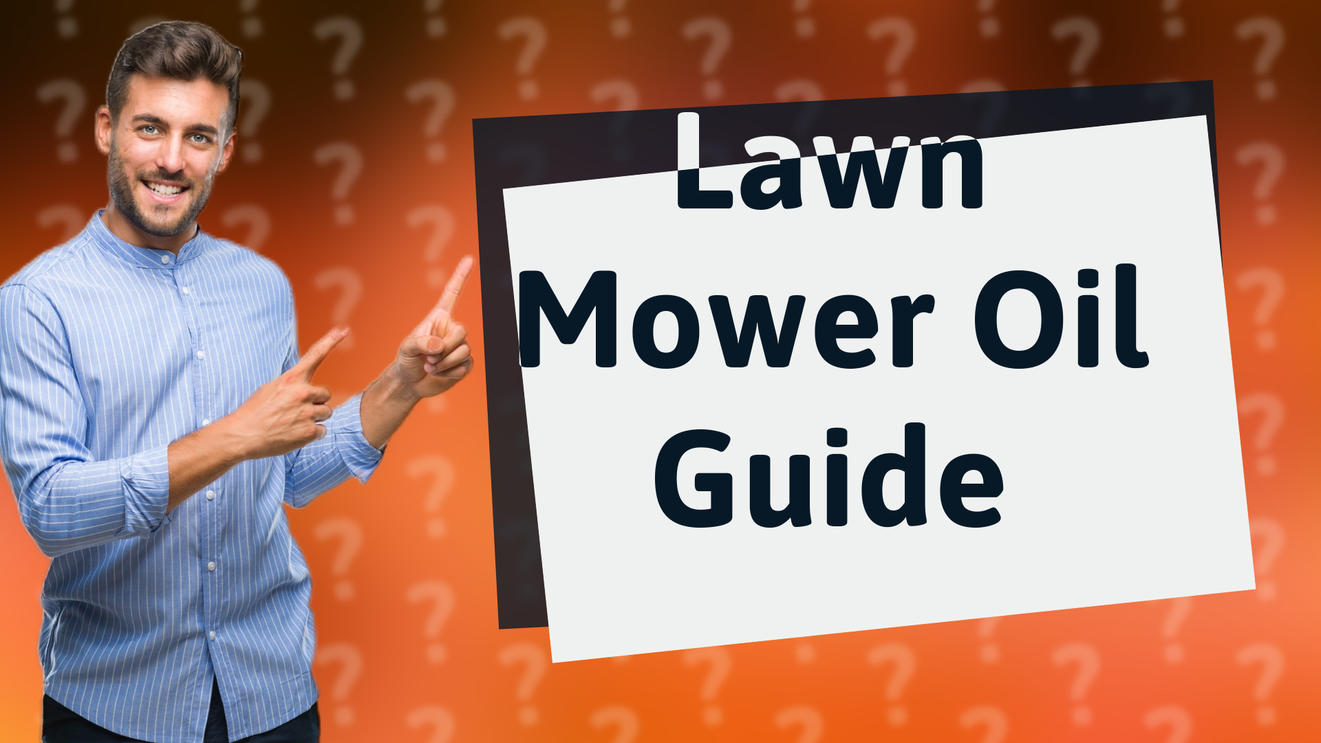 Lawn Mower Oil Guide