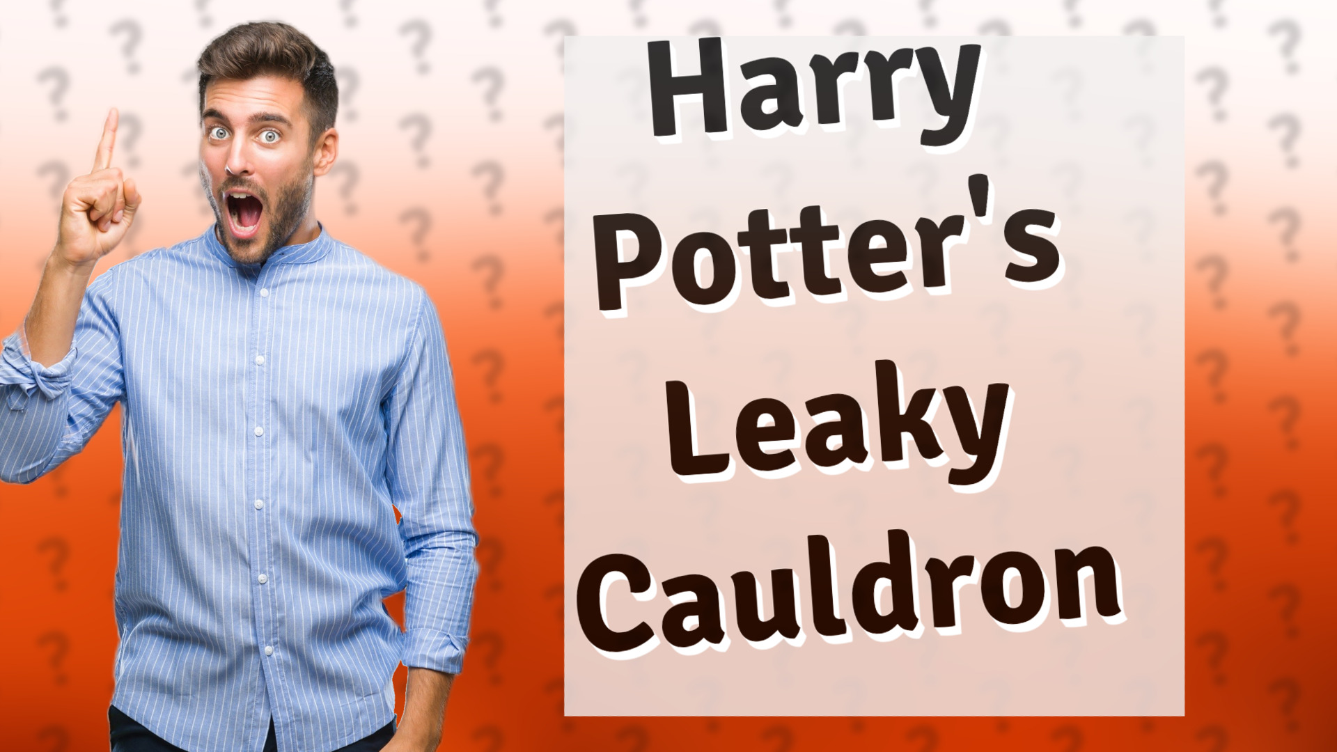 Harry Potter's Leaky Cauldron