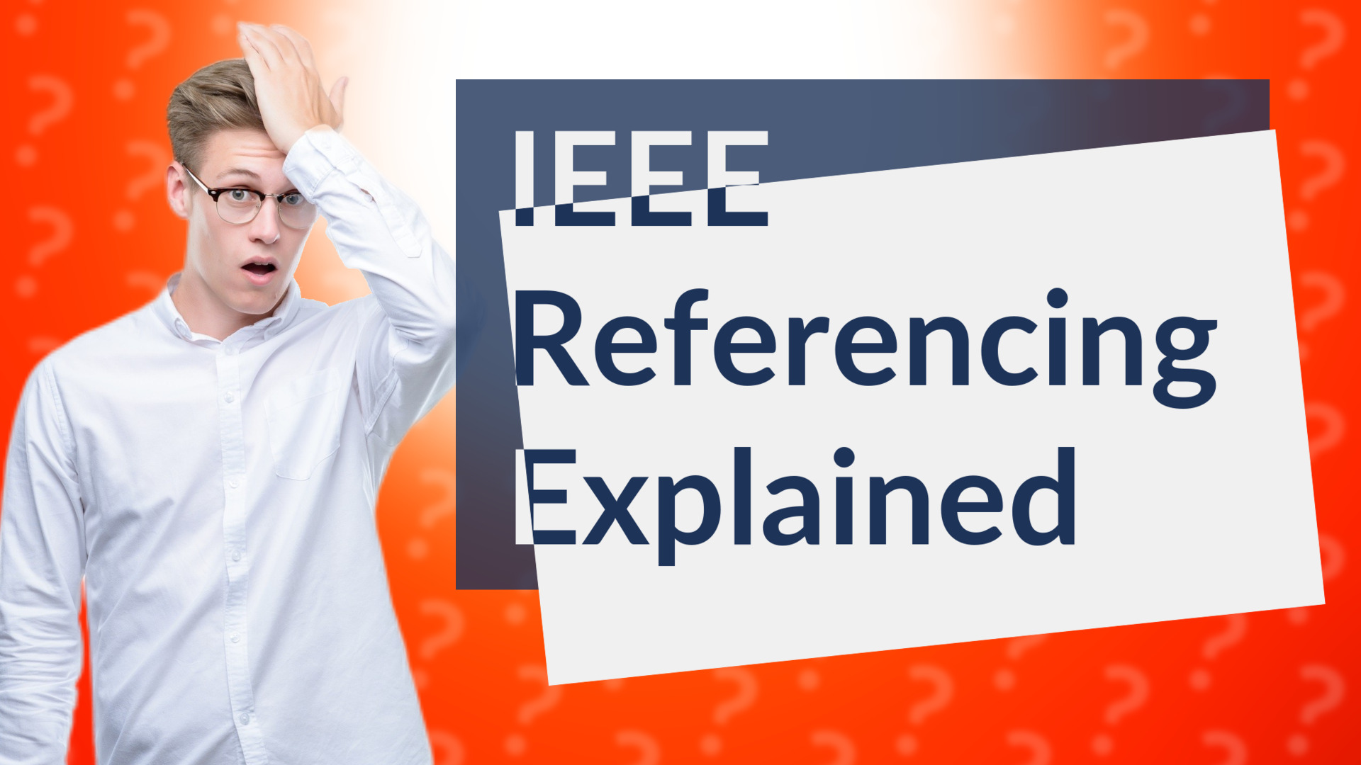 IEEE Referencing Explained