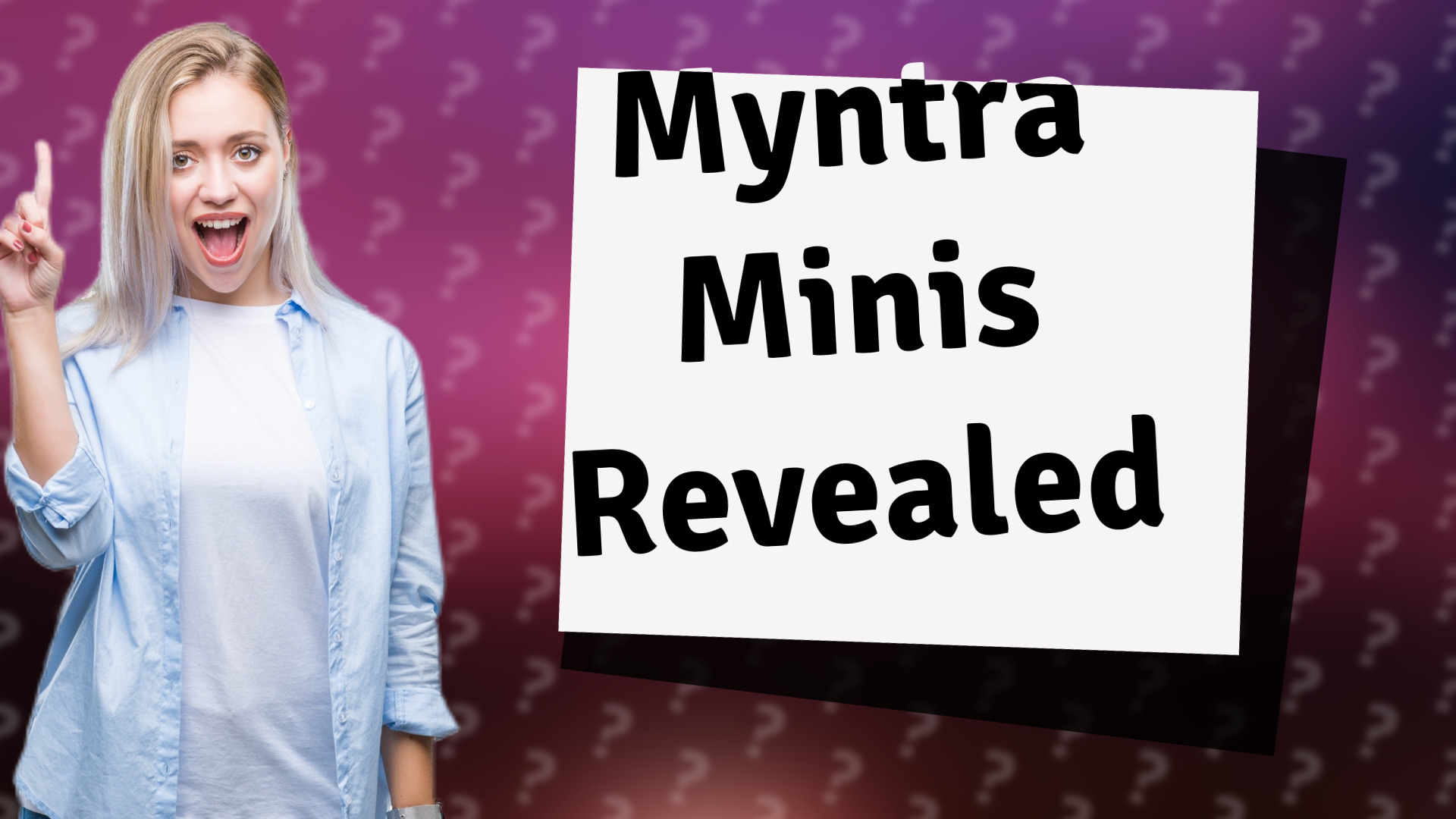 Myntra Minis Revealed